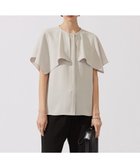 【アイシービー/iCB】の【UVカット・接触冷感・防シワ・洗える】エステルダブルクロス ハンカチーフスリーブブラウス 人気、トレンドファッション・服の通販 founy(ファニー) ファッション Fashion レディースファッション Fashion for Women トップス・カットソー Cut & Sew Tops シャツ・ブラウス・オフィスカジュアル Elegant Blouses & Button-Ups 春 Spring 洗える Machine Washable サテン Satin, Glossy Fabric スリーブ Sleeve, Long Sleeve / Short Sleeve ダブル Double, Double-Breasted ドレープ Drape, Draping Fabric メタル Metal, Metal Parts S/S・春夏 SS, Spring/Summer, Warm Season 夏 Summer 2024年 2024 2024春夏・S/S Spring/Summer 2024 SS24 thumbnail トープ系|ID: prp329100004862219 ipo3291000000036085854