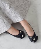 【ブリジット バーキン/Bridget Birkin】の【Bridget Birkin】ビッグパールリボンフラットシューズ 人気、トレンドファッション・服の通販 founy(ファニー) ファッション Fashion レディースファッション Fashion for Women エレガント 上品 Elegant シューズ Shoes, Footwear パール Pearl, Pearl Accent ビジュー Bijou, Jewel-like Accent フラット Flat, Flat Shoes 夏 Summer S/S・春夏 SS, Spring/Summer, Warm Season A/W・秋冬 Autumn/Winter thumbnail ブラックエナメル|ID: prp329100004862220 ipo3291000000036085867