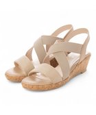 【イング/ing】のPitti 【WEB限定】コルクウエッジサンダル 人気、トレンドファッション・服の通販 founy(ファニー) ファッション Fashion レディースファッション Fashion for Women コルク Cork, Cork Material サンダル Sandals, Summer Shoes フロント Front, Front Design ラップ Wrap, Wrap Design 夏 Summer 春 Spring S/S・春夏 SS, Spring/Summer, Warm Season thumbnail ゴールド|ID: prp329100004862228 ipo3291000000036086147