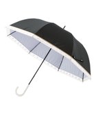 【ムーンバット/MOONBAT】のestaa 晴雨兼用 長傘 オーガンジーマーガレット 日傘 遮光 遮熱 UV 人気、トレンドファッション・服の通販 founy(ファニー) ファッション Fashion レディースファッション Fashion for Women レイングッズ・傘・晴雨兼用傘 Umbrellas & Rain Gear マーガレット Marguerite, Daisy Pattern 傘 Umbrella, Parasol 日傘 Parasol, UV Umbrella thumbnail ブラック|ID: prp329100004862244 ipo3291000000036086539