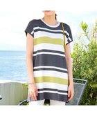 【ティアクラッセ/Tiaclasse】の【洗える】マルチボーダーフレンチニットチュニック 人気、トレンドファッション・服の通販 founy(ファニー) ファッション Fashion レディースファッション Fashion for Women トップス・カットソー Cut & Sew Tops ニット Knit Tops & Sweaters ウォッシャブル Machine Washable 春 Spring 洗える Machine Washable カーディガン Cardigan, Knitwear サマー Summer, Summer Style ストレッチ Stretch, Stretchy Fabric スリーブ Sleeve, Long Sleeve / Short Sleeve セーター Sweater, Knitwear チュニック Tunic, Long Top バランス Balance, Style Balance フェミニン Feminine, Girly フレンチ French, French Style ボーダー Border, Stripe ポケット Pocket, Pocket Detail 半袖 Short Sleeve, Half Sleeve 無地 Plain, Solid Color ラウンド Round, Round Neck ロング Long, Long-Length S/S・春夏 SS, Spring/Summer, Warm Season 再入荷 Restock / Back in Stock 夏 Summer 新作・新入荷 New Arrivals / New In ビジネス 仕事 通勤 Business / Work / Commuting thumbnail チャコールグレー×オフ×ライム|ID: prp329100004862247 ipo3291000000036086586