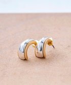 【ティアクラッセ/Tiaclasse】のメタルコンビラインピアス 人気、トレンドファッション・服の通販 founy(ファニー) ファッション Fashion レディースファッション Fashion for Women アクセサリー Fashion Accessories コンビ Combo, Combination Style シルバー Silver, Metallic Silver チュニック Tunic, Long Top 再入荷 Restock / Back in Stock 冬 Winter / This Winter 夏 Summer 新作・新入荷 New Arrivals / New In 春 Spring 秋 Autumn thumbnail シルバー×ゴールド|ID: prp329100004862255 ipo3291000000036086732