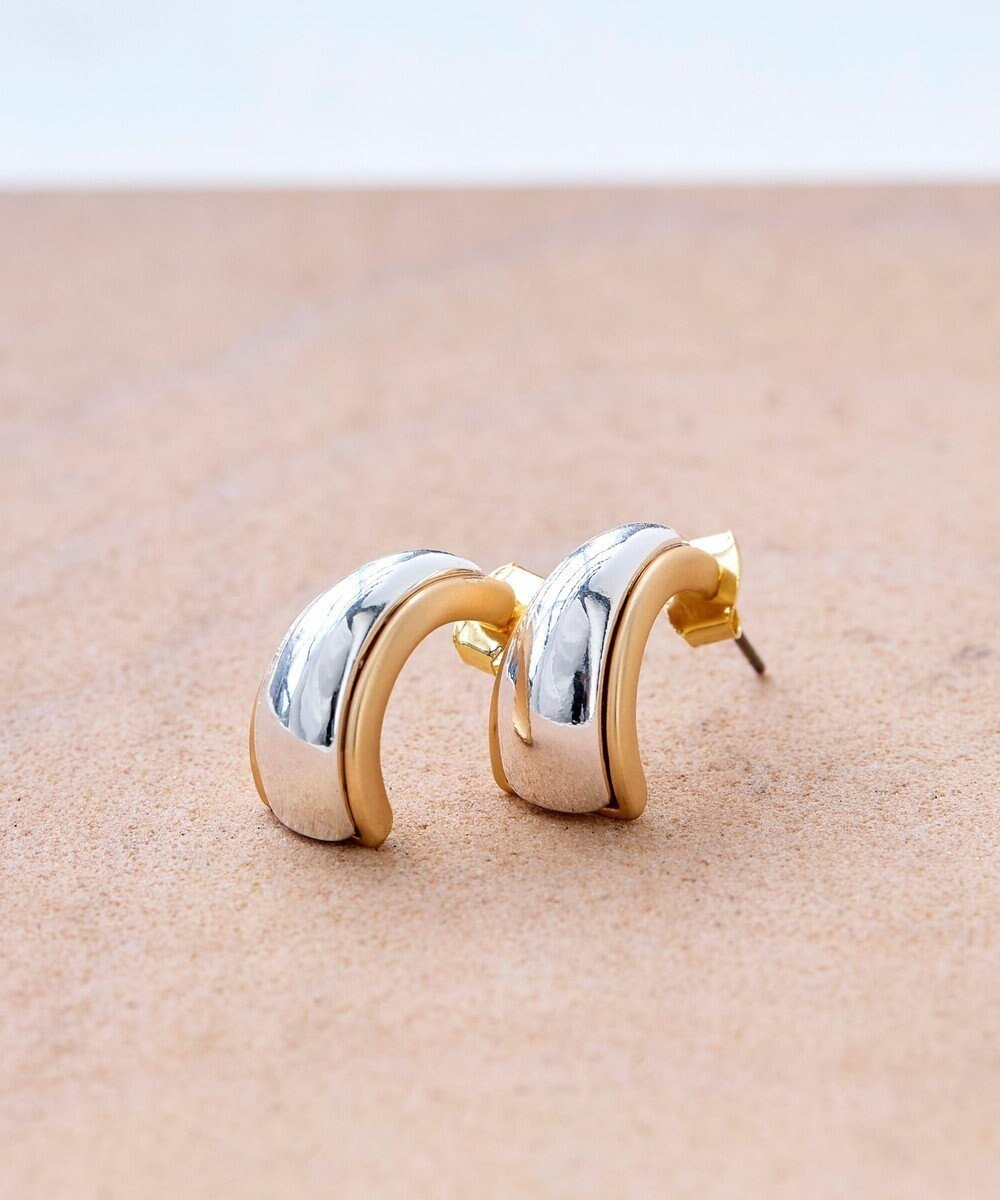 【ティアクラッセ/Tiaclasse】のメタルコンビラインピアス インテリア・キッズ・メンズ・レディースファッション・服の通販 founy(ファニー) ファッション Fashion レディースファッション Fashion for Women アクセサリー Fashion Accessories コンビ Combo, Combination Style シルバー Silver, Metallic Silver チュニック Tunic, Long Top 再入荷 Restock / Back in Stock 冬 Winter / This Winter 夏 Summer 新作・新入荷 New Arrivals / New In 春 Spring 秋 Autumn シルバー×ゴールド|ID: prp329100004862255 ipo3291000000036086732