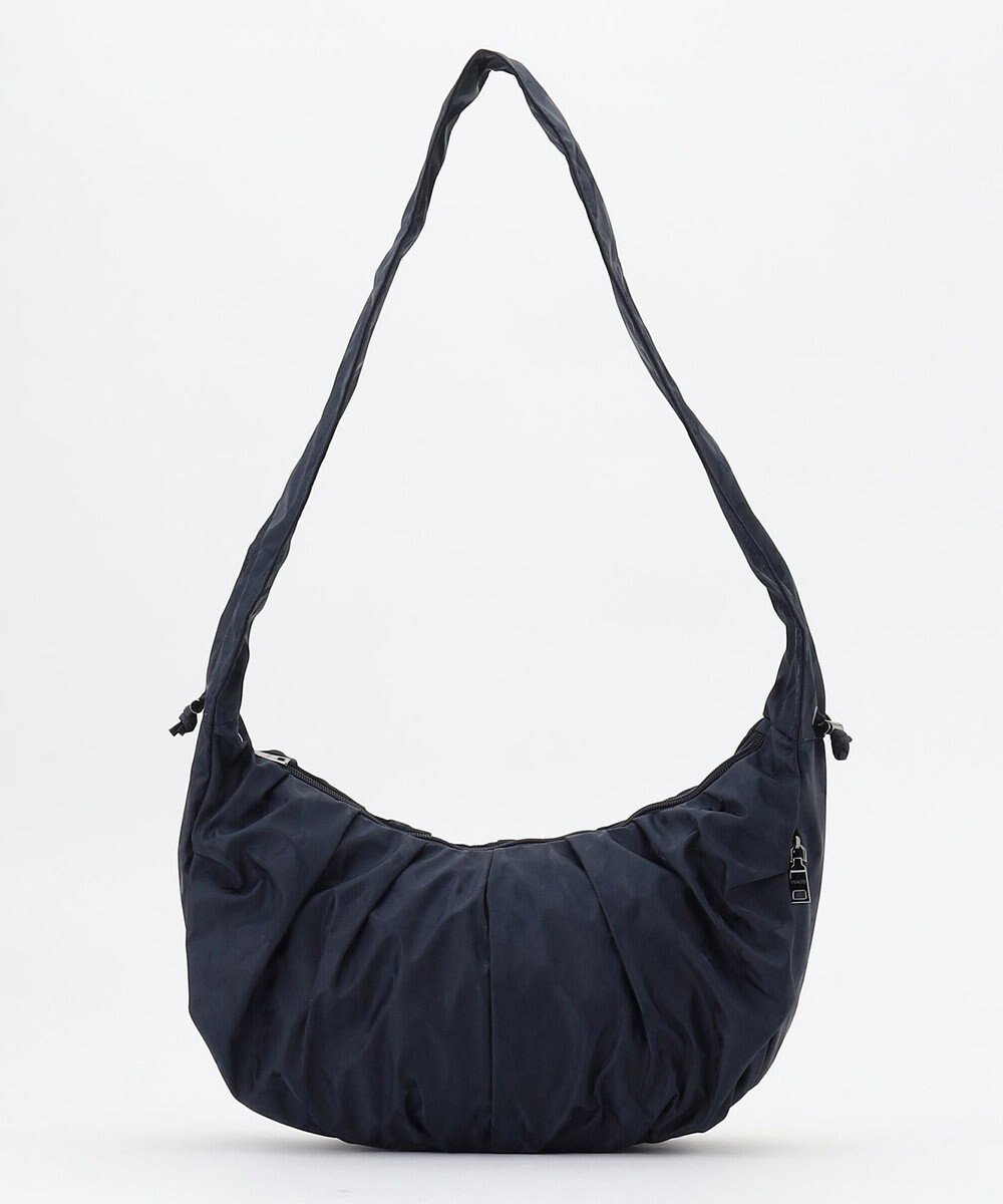 【イザック/Y'SACCS】の迷彩ジャカードシャーリングショルダーバッグ インテリア・キッズ・メンズ・レディースファッション・服の通販 founy(ファニー) 　ファッション　Fashion　レディースファッション　Fashion for Women　バッグ　Bags　シャーリング　Shirring, Ruched　ショルダー　Shoulder, Shoulder Strap　スマート　Smart, Elegant　ドローストリング　Drawstring, Pull Cord　ハーフ　Half, Half-Length　フェミニン　Feminine, Girly　ポケット　Pocket, Pocket Detail　ネイビー|ID: prp329100004862269 ipo3291000000036087073