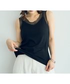 【イェッカ ヴェッカ/YECCA VECCA】のチュールMIXリブインナー 人気、トレンドファッション・服の通販 founy(ファニー) ファッション Fashion レディースファッション Fashion for Women トップス・カットソー Cut & Sew Tops おすすめ Recommended / Our Picks インナー Innerwear シアー Sheer, See-Through タンク Tank Top, Sleeveless Top チュール Tulip, Tulip Motif トレンド Trend, Trending Now フィット Fit, Slim Fit プレート Plate, Dish ポケット Pocket, Pocket Detail A/W・秋冬 Autumn/Winter thumbnail Black|ID: prp329100004862270 ipo3291000000036087084