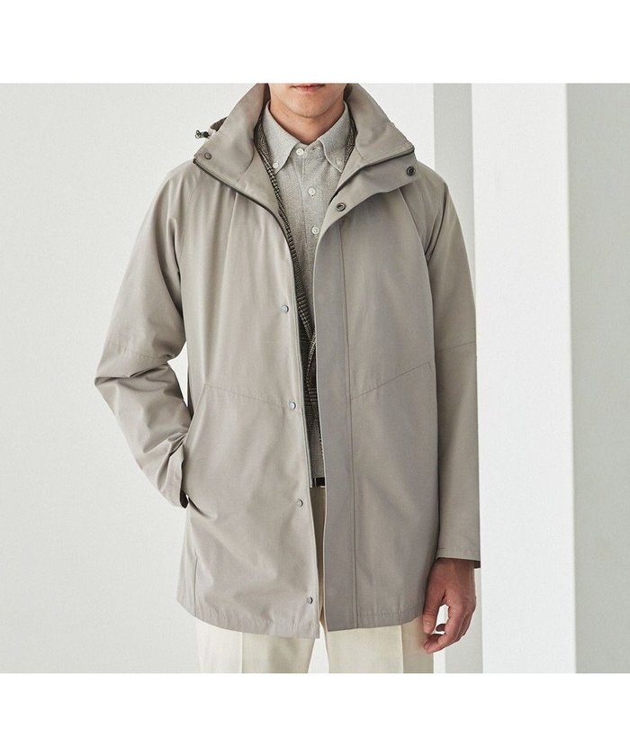 【五大陸/gotairiku / MEN】のダウンライナー装着可【仕事で着用可】コットンポリエステル スプリングブルゾン(25年モデル) インテリア・キッズ・メンズ・レディースファッション・服の通販 founy(ファニー) https://founy.com/ ファッション Fashion メンズファッション Fashion for Men アウター Men's Coats Outerwear ブルゾンジャケット / カジュアルアウター Bomber Jackets & Blousons インナー Innerwear シンプル Simple, Minimal ジャケット Jacket, Outerwear スプリング Spring, Spring Collection スーツ Suit, Formalwear ダウン Down, Puffer ドレス Dress, One-Piece ブルゾン Blouson, Bomber Jacket ライナー Liner, Inner Layer レギュラー Regular, Standard Fit 人気 Popular, Best Seller ビジネス 仕事 通勤 Business / Work / Commuting 夏 Summer 定番 Standard, Basic Item 春 Spring S/S・春夏 SS, Spring/Summer, Warm Season A/W・秋冬 Autumn/Winter |ID: prp329100004862461 ipo3291000000036111628