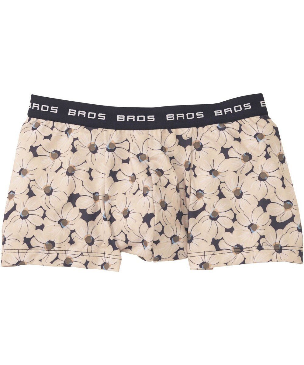 【ワコール/Wacoal / MEN】のボクサーパンツ 立体フロントで、快適キープ フロント快適設計 肌あたり軽減設計 前閉じ GT3220 /ブロス バイ ワコールメン インテリア・キッズ・メンズ・レディースファッション・服の通販 founy(ファニー) 　ファッション　Fashion　メンズファッション　Fashion for Men　ボトムス　Bottoms　アンダー　Underwear Essentials　フラット　Flat, Flat Shoes　フロント　Front, Front Design　ローズ　Rose, Rose Motif　おすすめ　Recommended / Our Picks　クリーム|ID: prp329100004862477 ipo3291000000036111871