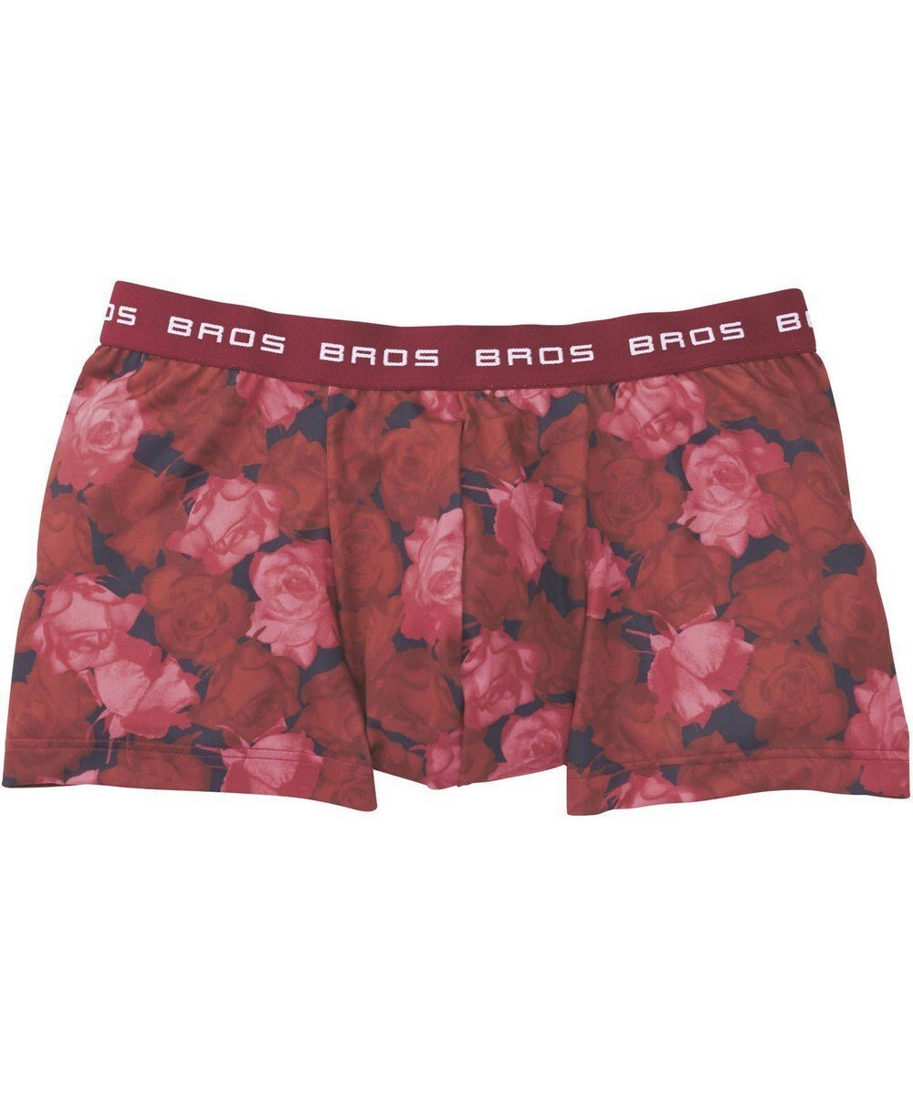 【ワコール/Wacoal / MEN】のボクサーパンツ 立体フロントで、快適キープ フロント快適設計 肌あたり軽減設計 前閉じ GT3220 /ブロス バイ ワコールメン インテリア・キッズ・メンズ・レディースファッション・服の通販 founy(ファニー) 　ファッション　Fashion　メンズファッション　Fashion for Men　ボトムス　Bottoms　アンダー　Underwear Essentials　フラット　Flat, Flat Shoes　フロント　Front, Front Design　ローズ　Rose, Rose Motif　おすすめ　Recommended / Our Picks　エンジ|ID: prp329100004862477 ipo3291000000036111874