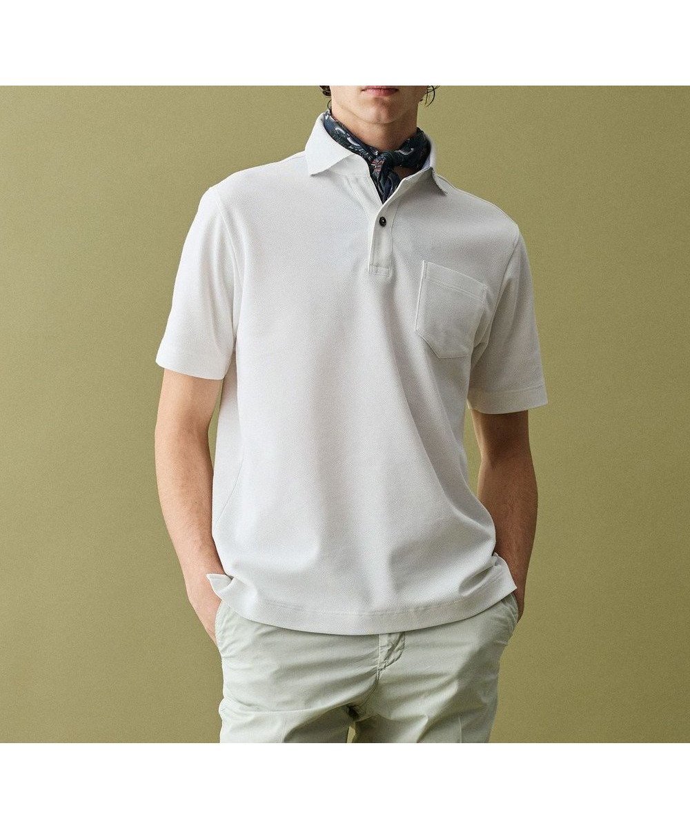 【ジョセフ アブード/JOSEPH ABBOUD / MEN】の【日本素材・オーガニックコットン使用】オーガニックコットンクールビズ ポロ 人気、トレンドファッション・服の通販 founy(ファニー) ファッション Fashion メンズファッション Fashion for Men トップス・カットソー Cut & Sew Tops メンズシャツ Shirts ポロシャツ / きれいめカジュアルスタイル Polo Shirts インド Indian Textile 春 Spring ジャケット Jacket, Outerwear 定番 Standard, Basic Item ポロシャツ Polo Shirt, Collared Tee 無地 Plain, Solid Color ワイド Wide, Wide Fit S/S・春夏 SS, Spring/Summer, Warm Season おすすめ Recommended / Our Picks 日本製 Made In Japan 夏 Summer 旅行 Travel ビジネス 仕事 通勤 Business / Work / Commuting other-1|ID: prp329100004862486 ipo3291000000036112078