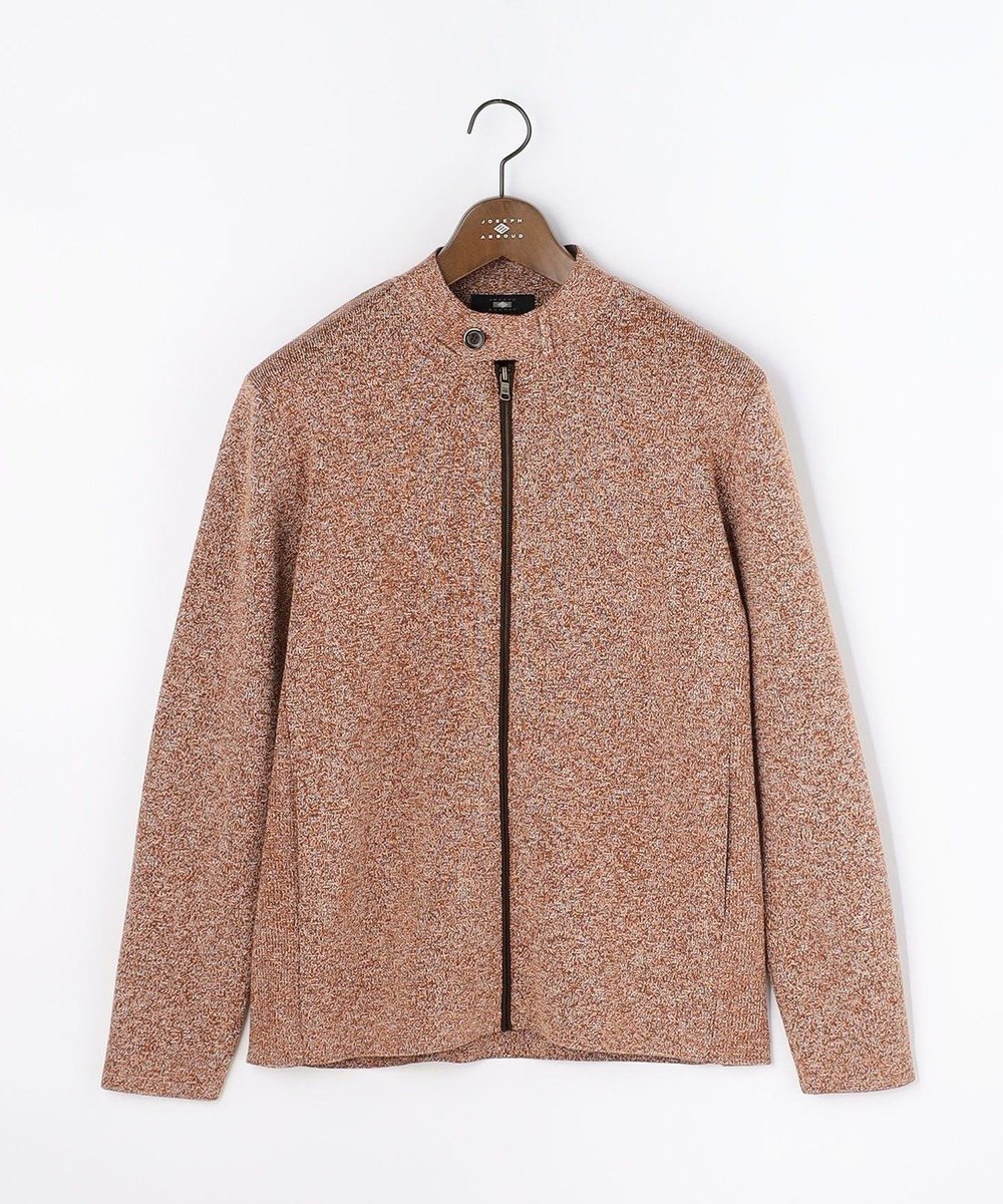 【ジョセフ アブード/JOSEPH ABBOUD / MEN】の【イタリア糸使用・伸縮性】マルチカラームリネ ニットブルゾン インテリア・キッズ・メンズ・レディースファッション・服の通販 founy(ファニー) ファッション Fashion メンズファッション Fashion for Men トップス・カットソー Cut & Sew Tops ニット・セーター / 定番トップス Knit Tops & Sweaters カーディガン / 羽織り Cardigans イタリア Italy 春 Spring 洗える Machine Washable カットソー Cut and Sewn Top カーディガン Cardigan, Knitwear ストレッチ Stretch, Stretchy Fabric スラックス Slacks, Dress Pants デニム Denim, Jeans Material ブルゾン Blouson, Bomber Jacket ミックス Mix, Mixed Style S/S・春夏 SS, Spring/Summer, Warm Season おすすめ Recommended / Our Picks 夏 Summer オレンジ系|ID: prp329100004862487 ipo3291000000036112103