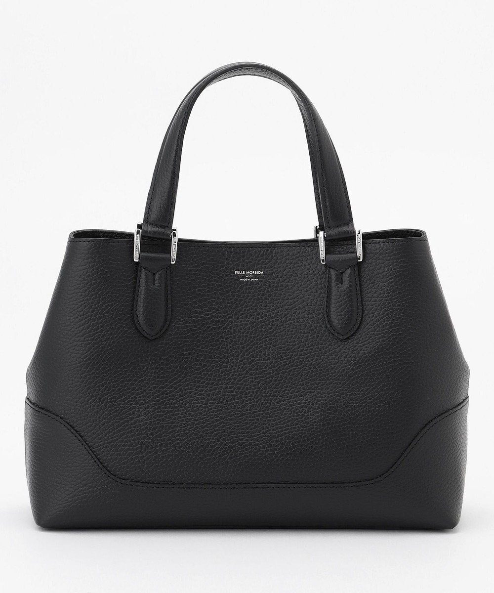 【ジョゼフ オム/JOSEPH HOMME / MEN】の【PELLE MORBIDA】ミニトートバッグ インテリア・キッズ・メンズ・レディースファッション・服の通販 founy(ファニー) 　ファッション　Fashion　メンズファッション　Fashion for Men　バッグ　Bags　トートバッグ / 通勤・大容量バッグ　Tote Bags　コンパクト　Compact, Small Size　シンプル　Simple, Minimal　ジャケット　Jacket, Outerwear　フィット　Fit, Slim Fit　おすすめ　Recommended / Our Picks　旅行　Travel　エレガント 上品　Elegant　ブラック系|ID: prp329100004862488 ipo3291000000036112121