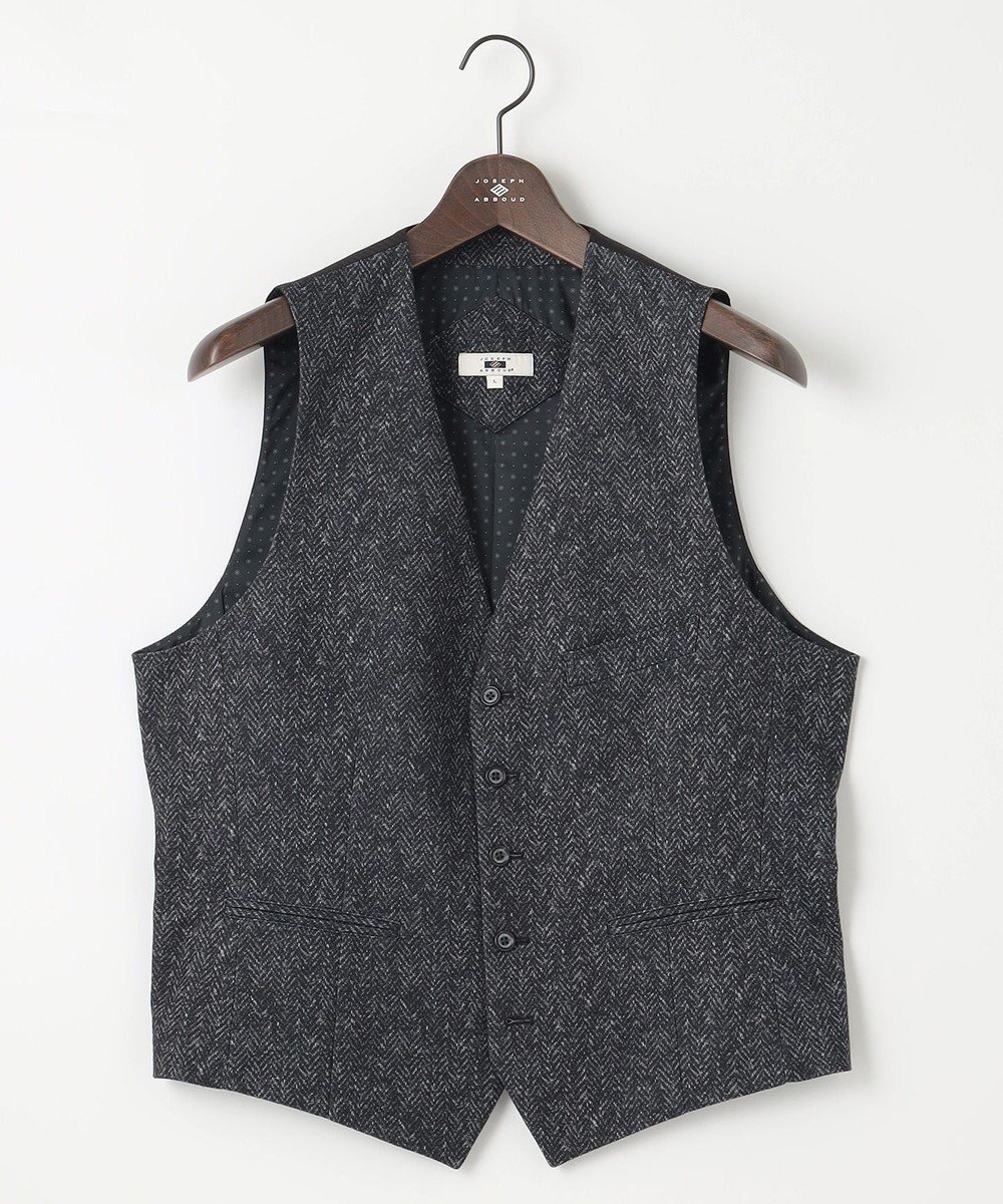 【ジョセフ アブード/JOSEPH ABBOUD / MEN】の【ストレッチ】フランネルジャージ ベスト インテリア・キッズ・メンズ・レディースファッション・服の通販 founy(ファニー) 　ファッション　Fashion　メンズファッション　Fashion for Men　トップス・カットソー　Cut & Sew Tops　ベスト・ジレ　Vests & Gilets　おすすめ　Recommended / Our Picks　インナー　Innerwear　オータム　Autumn Fashion　シンプル　Simple, Minimal　ジャケット　Jacket, Outerwear　ストレッチ　Stretch, Stretchy Fabric　セットアップ　Set-Up, Coordinated Outfit　タートル　Turtleneck, Turtle Collar　プリント　Print, Printed Pattern　ベスト　Vest, Waistcoat　A/W・秋冬　Autumn/Winter　グレー系7|ID: prp329100004862489 ipo3291000000036112140
