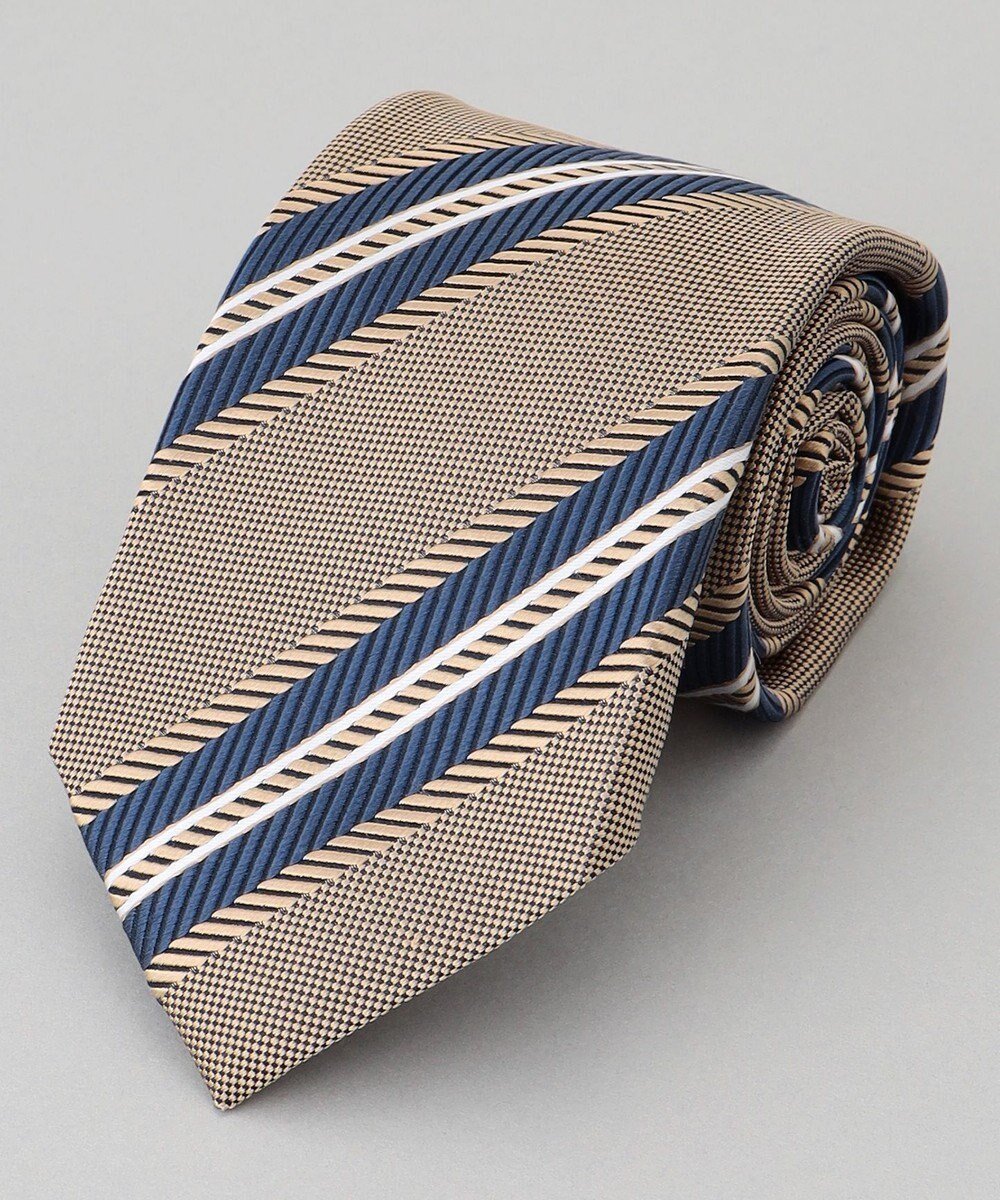 【五大陸/gotairiku / MEN】のGOTAIRIKU別注【日本製】シルク ネクタイ_レジメンタル インテリア・キッズ・メンズ・レディースファッション・服の通販 founy(ファニー) ファッション Fashion メンズファッション Fashion for Men コレクション Collection, Seasonal Line シルク Silk, 100% Silk シンプル Simple, Minimal スーツ Suit, Formalwear 別注 Limited Edition, Custom Order モダン Modern, Contemporary A/W・秋冬 Autumn/Winter 日本製 Made In Japan ダークブラウン系1|ID: prp329100004862493 ipo3291000000036112286