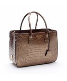 【アクセソワドゥマドモワゼルジャップ/A.D.M.J】の【A4収納可】牛革/クロコ型押しトート32cm(Dカン付) 人気、トレンドファッション・服の通販 founy(ファニー) ファッション Fashion レディースファッション Fashion for Women バッグ Bags オケージョン Occasion Wear ガラス Glass, Glassware クロコ Crocodile, Croc Embossed ポケット Pocket, Pocket Detail ポーチ Pouch, Small Case ビジネス 仕事 通勤 Business / Work / Commuting thumbnail ブロンズ|ID: prp329100004862509 ipo3291000000036112626