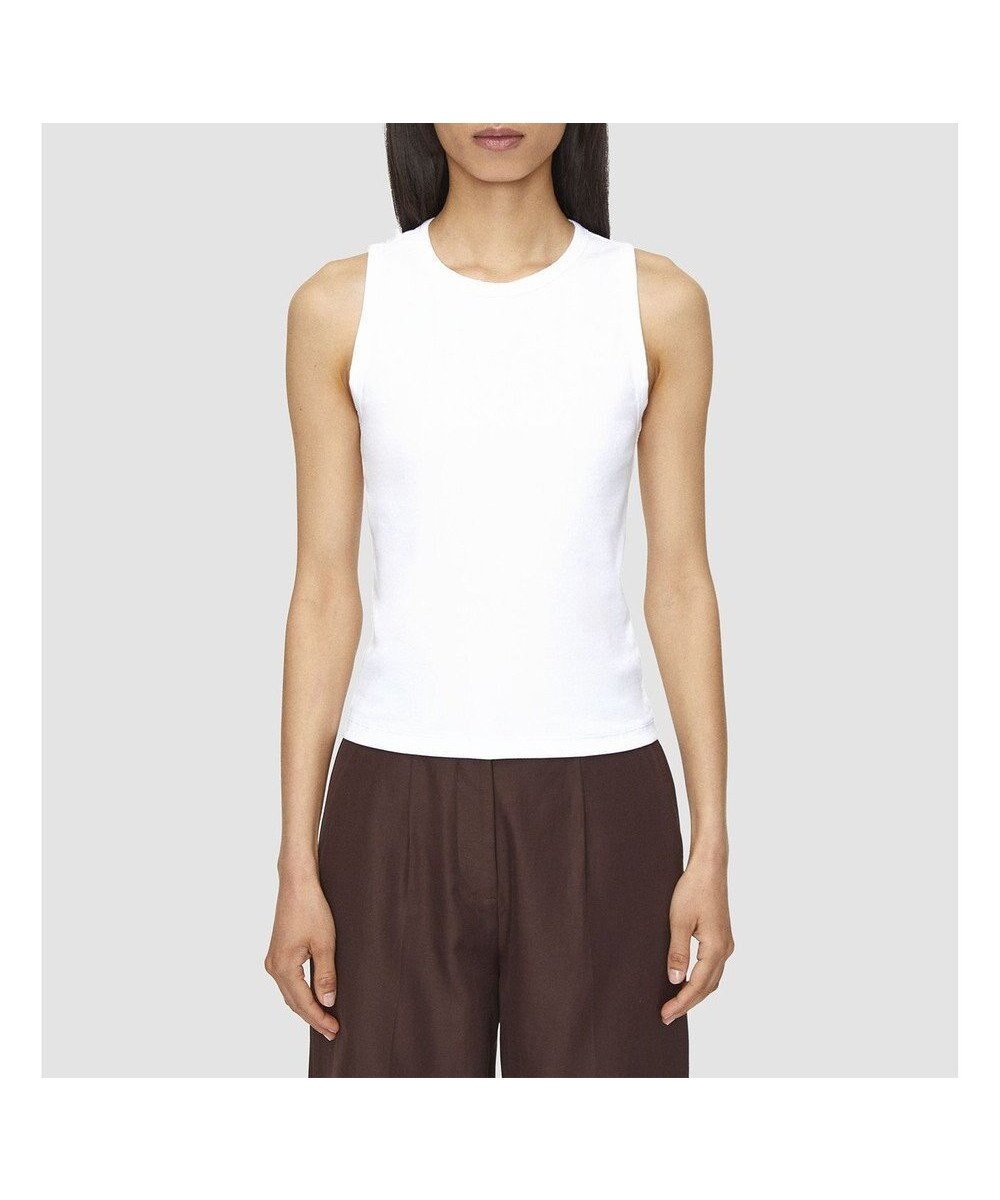 【ジョゼフ/JOSEPH】の【洗える】ジャージーリブ タンクトップ インテリア・キッズ・メンズ・レディースファッション・服の通販 founy(ファニー) 　ファッション　Fashion　レディースファッション　Fashion for Women　トップス・カットソー　Cut & Sew Tops　ストレッチ　Stretch, Stretchy Fabric　スリム　Slim, Slim Fit　タンク　Tank Top, Sleeveless Top　フィット　Fit, Slim Fit　夏　Summer　春　Spring　S/S・春夏　SS, Spring/Summer, Warm Season　洗える　Machine Washable　Off white|ID: prp329100004862513 ipo3291000000036112726