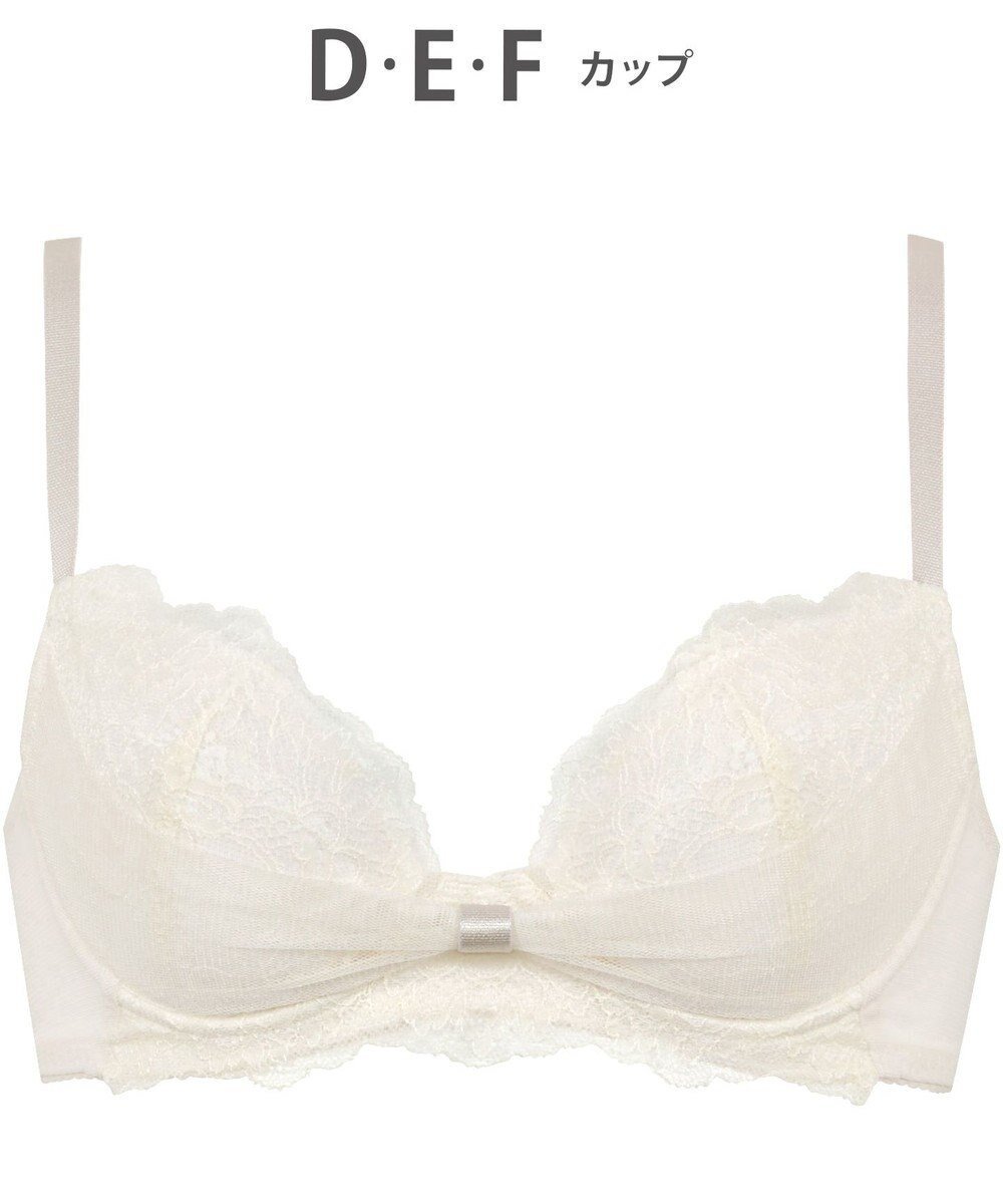 【ワコール/WACOAL】の【ファーストリボンブラ】 ブラジャー 【若い世代の体型特徴を考えた設計仕様】 きれいな谷間をメイクしてキープ まるみのあるシルエット レディース BRB409 /ワコール インテリア・キッズ・メンズ・レディースファッション・服の通販 founy(ファニー) ファッション Fashion レディースファッション Fashion for Women おすすめ Recommended / Our Picks アンダー Underwear Essentials ブラジャー Bra, Lingerie リボン Ribbon, Bow レース Lace, Lace Fabric ワイヤー Wire, Wired Bra アイボリー|ID: prp329100004862525 ipo3291000000036113132