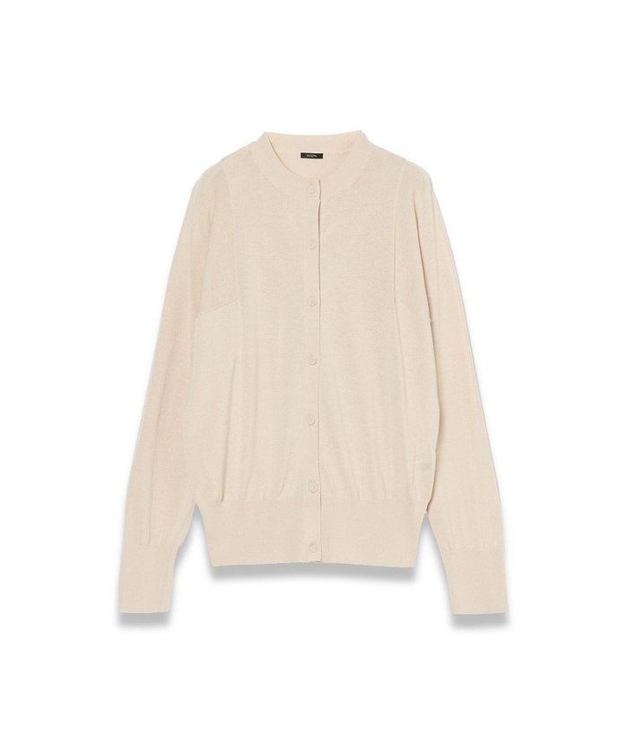【ジョゼフ/JOSEPH】の【WEB OUTLET限定・洗える】コットンシルクリブ カーディガン インテリア・キッズ・メンズ・レディースファッション・服の通販 founy(ファニー) https://founy.com/ ファッション Fashion レディースファッション Fashion for Women トップス・カットソー Cut & Sew Tops カーディガン・羽織り Layered Style Cardigans アウトレット Outlet / Clearance カーディガン Cardigan, Knitwear シルク Silk, 100% Silk 夏 Summer 春 Spring S/S・春夏 SS, Spring/Summer, Warm Season 洗える Machine Washable |ID: prp329100004862527 ipo3291000000036113185