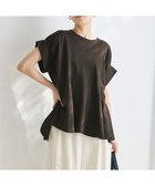 【アンフィーロ 自由区/UNFILO】のヒートシールドジャージー ボリュームフレアT 人気、トレンドファッション・服の通販 founy(ファニー) ファッション Fashion レディースファッション Fashion for Women トップス・カットソー Cut & Sew Tops シャツ・ブラウス・オフィスカジュアル Elegant Blouses & Button-Ups ロングTシャツ・Tシャツ Longline T-Shirts & Tees カットソー・ベーシックTシャツ Cut-and-Sewn Tops / Stretch Tees & Basics おすすめ Recommended / Our Picks カットソー Cut and Sewn Top カフス Cuff Design フレア Flare, Flared 吸水 Absorbent, Quick-Dry 夏 Summer 春 Spring S/S・春夏 SS, Spring/Summer, Warm Season thumbnail ブラウン|ID: prp329100004862536 ipo3291000000036113379