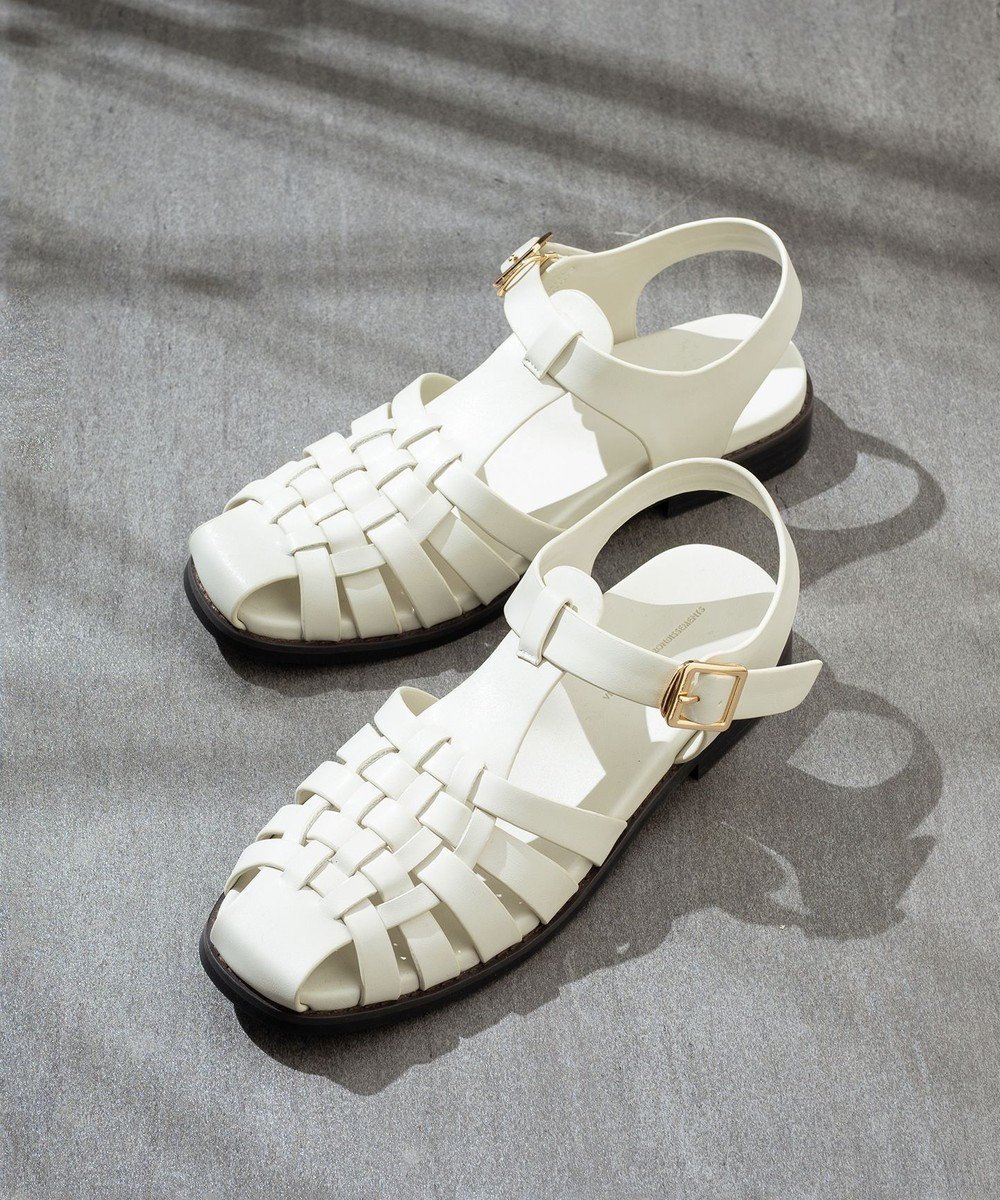 【23区/NIJYUSANKU】のグルカ サンダル インテリア・キッズ・メンズ・レディースファッション・服の通販 founy(ファニー) 　ファッション　Fashion　レディースファッション　Fashion for Women　2025年　2025　2025春夏・S/S　Spring/Summer 2025 SS25　おすすめ　Recommended / Our Picks　サンダル　Sandals, Summer Shoes　ソックス　Socks, Hosiery　人気　Popular, Best Seller　夏　Summer　定番　Standard, Basic Item　春　Spring　S/S・春夏　SS, Spring/Summer, Warm Season　アイボリー系|ID: prp329100004862552 ipo3291000000036113890