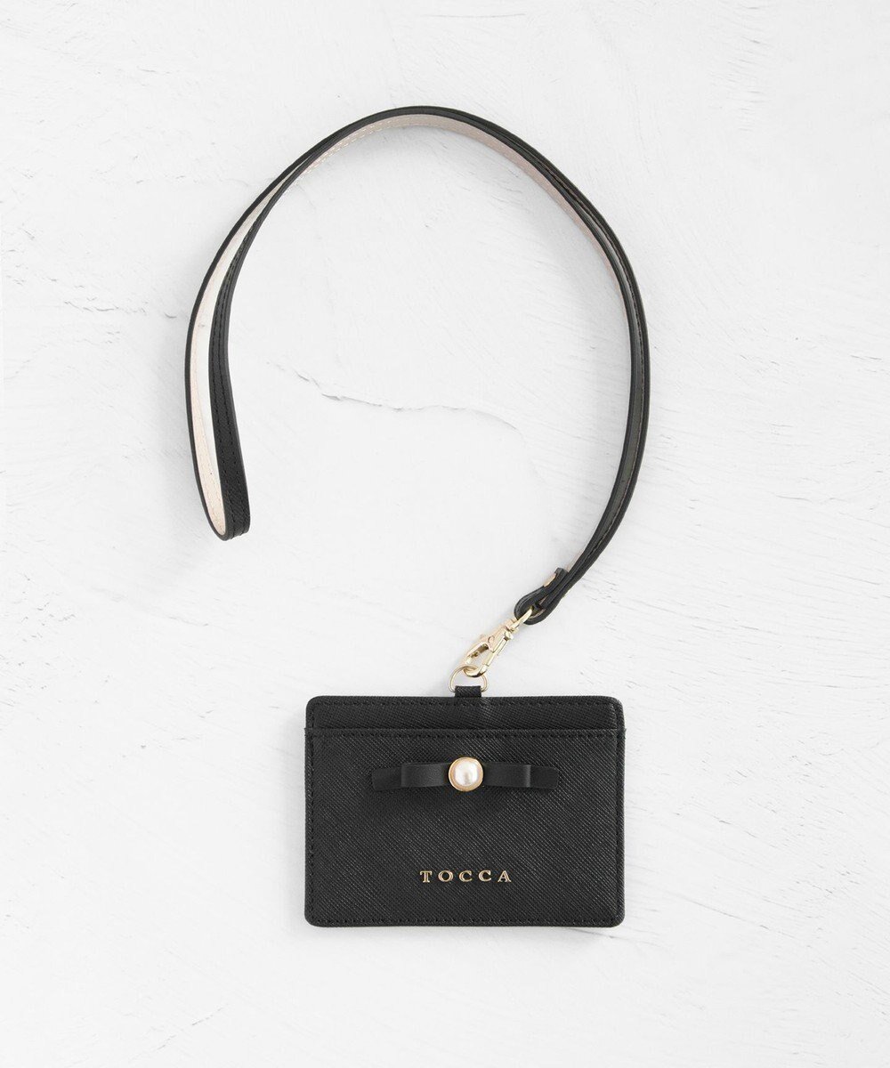 【トッカ/TOCCA】のPEARL KNOT IDHOLDER IDホルダー インテリア・キッズ・メンズ・レディースファッション・服の通販 founy(ファニー) 　ファッション　Fashion　レディースファッション　Fashion for Women　ミニ財布・二つ折り財布　Wallets & Card Cases　おすすめ　Recommended / Our Picks　エレガント 上品　Elegant　シンプル　Simple, Minimal　パール　Pearl, Pearl Accent　メタル　Metal, Metal Parts　モチーフ　Motif, Design Theme　ラップ　Wrap, Wrap Design　リボン　Ribbon, Bow　リュクス　Luxury, Elegant, High-End, Chic　ロマンティック　Romantic, Feminine Style　財布　Wallet, Purse　ブラック系|ID: prp329100004862557 ipo3291000000036114079