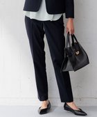 【23区/NIJYUSANKU】の【セットアップ対応】モクロディ テーパード パンツ 人気、トレンドファッション・服の通販 founy(ファニー) ファッション Fashion レディースファッション Fashion for Women セットアップ Matching Sets レディースパンツ・ボトムス Pants & Trousers / Bottoms 春 Spring ギャザー Gathered, Ruffled コンパクト Compact, Small Size ジャケット Jacket, Outerwear ストレッチ Stretch, Stretchy Fabric セットアップ Set-Up, Coordinated Outfit センター Center, Center Line テーパード Tapered, Tapered Pants バランス Balance, Style Balance プリーツ Pleats, Pleated ミックス Mix, Mixed Style リラックス Relax, Relaxed Fit S/S・春夏 SS, Spring/Summer, Warm Season 夏 Summer 2024年 2024 2024春夏・S/S Spring/Summer 2024 SS24 エレガント 上品 Elegant thumbnail ネイビー系|ID: prp329100004862560 ipo3291000000036114163