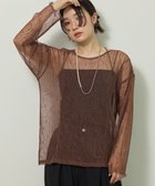 【グリーンパークス/Green Parks】のシアークラッシュプルオーバー 人気、トレンドファッション・服の通販 founy(ファニー) ファッション Fashion レディースファッション Fashion for Women トップス・カットソー Cut & Sew Tops キャミソール&ノースリーブ Camisoles & Sleeveless Tops カジュアルプルオーバー・ニットトップス Pullovers & Knit Tops / Casual Pullovers おすすめ Recommended / Our Picks インナー Innerwear キャミソール Camisole, Spaghetti Strap Top クラッシュ Distressed, Crashed Style トレンド Trend, Trending Now ビスチェ Bustier, Corset Top フィット Fit, Slim Fit ポケット Pocket, Pocket Detail 夏 Summer S/S・春夏 SS, Spring/Summer, Warm Season A/W・秋冬 Autumn/Winter thumbnail Brown|ID: prp329100004862562 ipo3291000000036114193