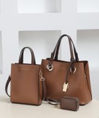 【スタイルコード/STYLE CODE】の【MERCURYDUO/マーキュリーデュオ】限定3点セット ①キーリング付両アオリハンドバッグ、②縦長ショルダーバッグパスポート入れ、③Wファスナースマートキーケース 人気、トレンドファッション・服の通販 founy(ファニー) ファッション Fashion レディースファッション Fashion for Women ショルダー Shoulder, Shoulder Strap シンプル Simple, Minimal スペシャル Special, Limited Edition スマート Smart, Elegant 財布 Wallet, Purse チェーン Chain, Chain Strap チャーム Charm, Pendant フェミニン Feminine, Girly ポケット Pocket, Pocket Detail エレガント 上品 Elegant thumbnail キャメル|ID: prp329100004862575 ipo3291000000036114479