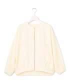 【ジェイプレスヨークストリート/J.PRESS YORK STREET】の【WOMEN】ジャージーライクツイル ドルマンブルゾン 人気、トレンドファッション・服の通販 founy(ファニー) ファッション Fashion レディースファッション Fashion for Women アウター Coat / Outerwear Collection レディースジャケット・軽アウター Jackets ブルゾンジャケット・スポーティアウター Blouson Jackets インナー Innerwear ジャケット Jacket, Outerwear セットアップ Set-Up, Coordinated Outfit ブルゾン Blouson, Bomber Jacket 夏 Summer 春 Spring S/S・春夏 SS, Spring/Summer, Warm Season thumbnail アイボリー系|ID: prp329100004862578 ipo3291000000036114568