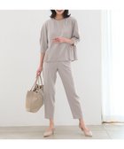 【エニー/ANY】の【洗濯機可・セットアップ】ブラウスパンツセットアップ 人気、トレンドファッション・服の通販 founy(ファニー) ファッション Fashion レディースファッション Fashion for Women セットアップ Matching Sets レディースパンツ・ボトムス Pants & Trousers / Bottoms スーツ Business Suits & Workwear スーツパンツ・ドレスパンツ Suit Pants / Office Trousers / Dress Pants スーツセット・2点セット・レディーススーツ Suit Sets / 2-Piece Suits / Office Suit Sets 切替 Switching, Contrast Panel ジャケット Jacket, Outerwear ストレッチ Stretch, Stretchy Fabric スリーブ Sleeve, Long Sleeve / Short Sleeve スーツ Suit, Formalwear セットアップ Set-Up, Coordinated Outfit フェミニン Feminine, Girly ポケット Pocket, Pocket Detail レース Lace, Lace Fabric A/W・秋冬 Autumn/Winter セレモニー Ceremony ビジネス 仕事 通勤 Business / Work / Commuting thumbnail ライトグレー系|ID: prp329100004862586 ipo3291000000036114833