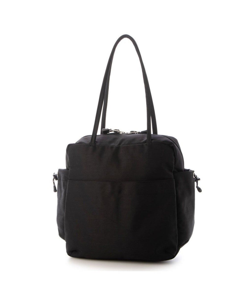【アンビリオン/UNBILLION】のカシュカシュ cachecache / ナイロンボストントートバッグ インテリア・キッズ・メンズ・レディースファッション・服の通販 founy(ファニー) 　ファッション　Fashion　レディースファッション　Fashion for Women　バッグ　Bags　カラフル　Colorful Design　シンプル　Simple, Minimal　スクエア　Square, Square Shape　財布　Wallet, Purse　ハンド　Hand, Handmade　ポケット　Pocket, Pocket Detail　ミックス　Mix, Mixed Style　モチーフ　Motif, Design Theme　再入荷　Restock / Back in Stock　ブラック|ID: prp329100004862600 ipo3291000000036115416