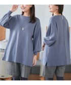 【ティアクラッセ/Tiaclasse】の【安田美沙子さん着用】ボリュームパフスリーブニットチュニック 人気、トレンドファッション・服の通販 founy(ファニー) ファッション Fashion レディースファッション Fashion for Women トップス・カットソー Cut & Sew Tops ニット Knit Tops & Sweaters アクセサリー Fashion Accessories 春 Spring 洗える Machine Washable 秋 Autumn コンパクト Compact, Small Size シューズ Shoes, Footwear シンプル Simple, Minimal スリーブ Sleeve, Long Sleeve / Short Sleeve セーター Sweater, Knitwear チュニック Tunic, Long Top 長袖 Long Sleeve, Full Sleeve パール Pearl, Pearl Accent ポケット Pocket, Pocket Detail 冬 Winter / This Winter A/W・秋冬 Autumn/Winter 再入荷 Restock / Back in Stock プチプライス・低価格 Affordable / Budget Price エレガント 上品 Elegant 新作・新入荷 New Arrivals / New In thumbnail ブルー|ID: prp329100004862621 ipo3291000000036115816