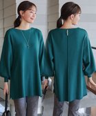【ティアクラッセ/Tiaclasse】の【安田美沙子さん着用】ボリュームパフスリーブニットチュニック 人気、トレンドファッション・服の通販 founy(ファニー) ファッション Fashion レディースファッション Fashion for Women トップス・カットソー Cut & Sew Tops ニット Knit Tops & Sweaters アクセサリー Fashion Accessories 春 Spring 洗える Machine Washable 秋 Autumn コンパクト Compact, Small Size シューズ Shoes, Footwear シンプル Simple, Minimal スリーブ Sleeve, Long Sleeve / Short Sleeve セーター Sweater, Knitwear チュニック Tunic, Long Top 長袖 Long Sleeve, Full Sleeve パール Pearl, Pearl Accent ポケット Pocket, Pocket Detail 冬 Winter / This Winter A/W・秋冬 Autumn/Winter 再入荷 Restock / Back in Stock プチプライス・低価格 Affordable / Budget Price エレガント 上品 Elegant 新作・新入荷 New Arrivals / New In thumbnail ターコイズ|ID: prp329100004862621 ipo3291000000036115824