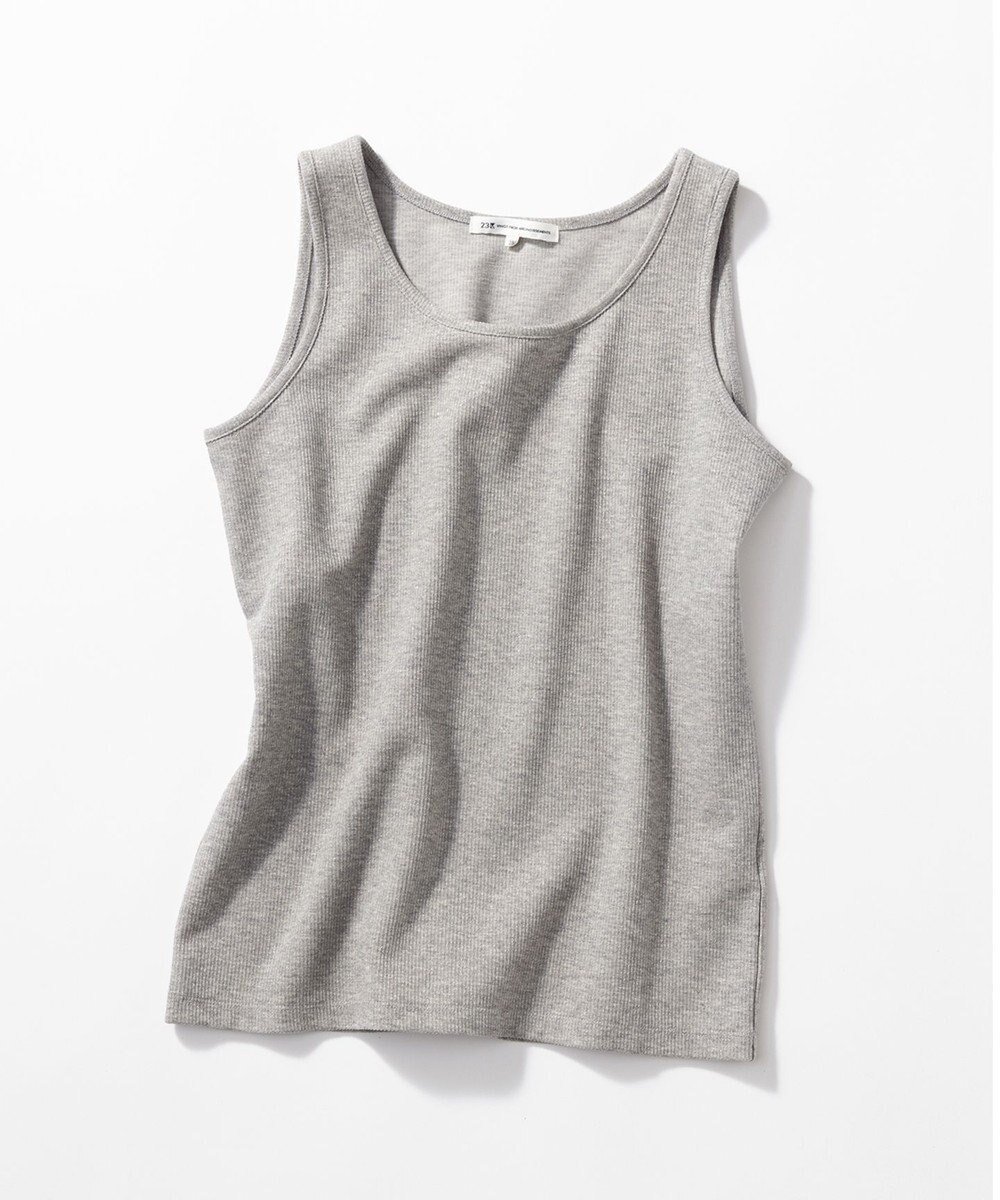 【23区/NIJYUSANKU】の【洗える】シャイニーリブ タンクトップ 人気、トレンドファッション・服の通販 founy(ファニー) ファッション Fashion レディースファッション Fashion for Women トップス・カットソー Cut & Sew Tops 2025年 2025 2025春夏・S/S Spring/Summer 2025 SS25 アクセサリー Fashion Accessories インナー Innerwear ストレッチ Stretch, Stretchy Fabric タンク Tank Top, Sleeveless Top トレンド Trend, Trending Now 夏 Summer 春 Spring S/S・春夏 SS, Spring/Summer, Warm Season 洗える Machine Washable other-1|ID: prp329100004862624 ipo3291000000036115994