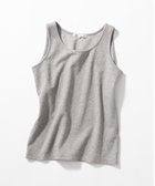 【23区/NIJYUSANKU】の【洗える】シャイニーリブ タンクトップ 人気、トレンドファッション・服の通販 founy(ファニー) ファッション Fashion レディースファッション Fashion for Women トップス・カットソー Cut & Sew Tops 2025年 2025 2025春夏・S/S Spring/Summer 2025 SS25 アクセサリー Fashion Accessories インナー Innerwear ストレッチ Stretch, Stretchy Fabric タンク Tank Top, Sleeveless Top トレンド Trend, Trending Now 夏 Summer 春 Spring S/S・春夏 SS, Spring/Summer, Warm Season 洗える Machine Washable thumbnail ライトグレー系|ID: prp329100004862624 ipo3291000000036115998