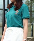 【ピーダブリュサーキュラス/PW CIRCULUS】の【WOMEN】【ストレッチ/UVケア】フェイクレイヤード カノコ ポロシャツ ゴルフウェア レディース 人気、トレンドファッション・服の通販 founy(ファニー) ファッション Fashion レディースファッション Fashion for Women トップス・カットソー Cut & Sew Tops シャツ・ブラウス・オフィスカジュアル Elegant Blouses & Button-Ups ポロシャツ・きれいめカジュアル Smart-Casual Polo Tops ゴルフ Golf スタイリッシュ Stylish, Fashionable ストレッチ Stretch, Stretchy Fabric ポロシャツ Polo Shirt, Collared Tee 夏 Summer 春 Spring S/S・春夏 SS, Spring/Summer, Warm Season thumbnail グリーン系|ID: prp329100004862626 ipo3291000000036116237