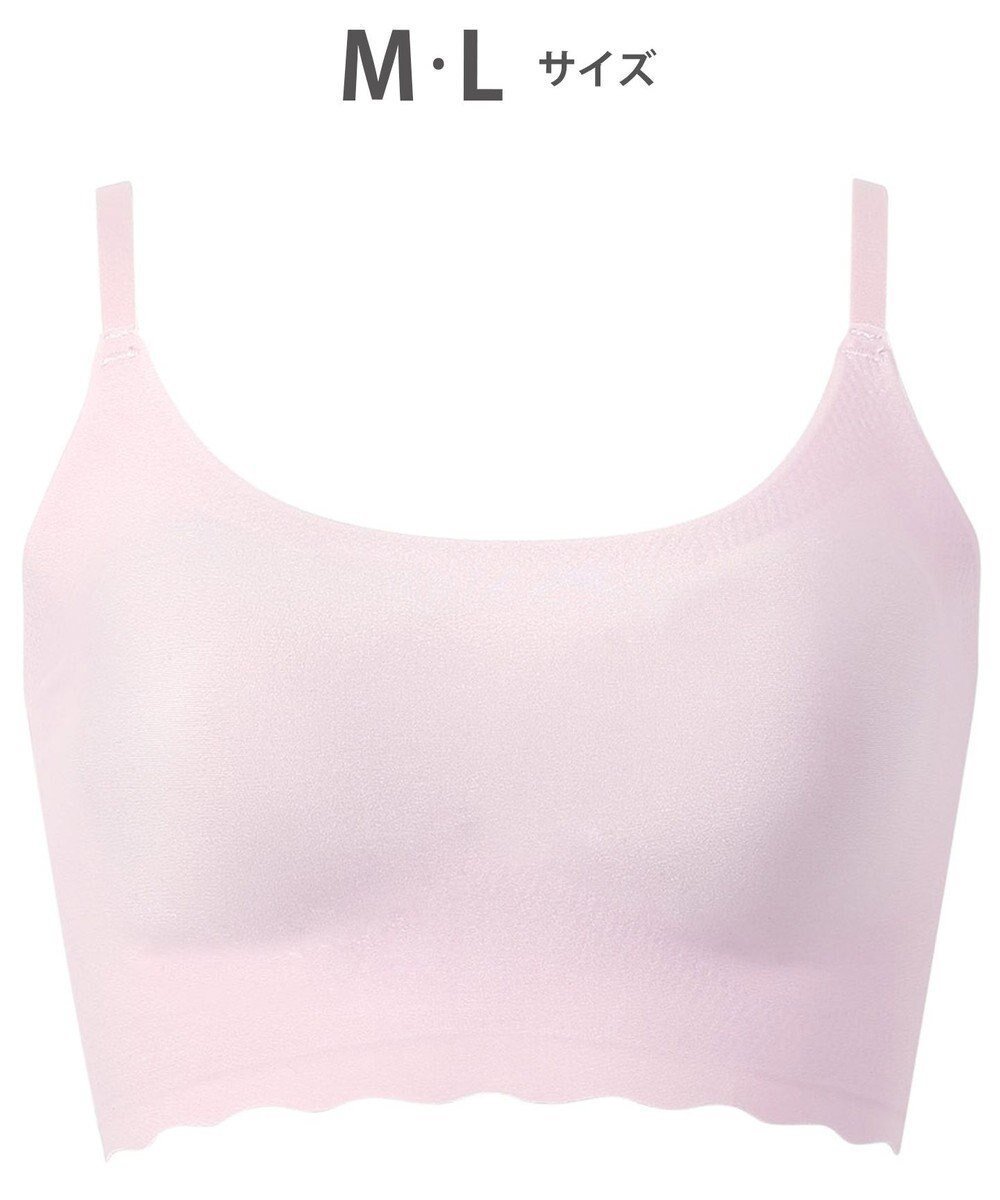 【ワコール/WACOAL】の【GOCOCi ゴコチ】 ノンワイヤー ハーフトップ 伸びのよい素材を使用 ムレにくく快適 フラット仕上げ ホックなし ブラトップ レディース CGG220 /ワコール インテリア・キッズ・メンズ・レディースファッション・服の通販 founy(ファニー) 　ファッション　Fashion　レディースファッション　Fashion for Women　アンダー　Underwear Essentials　キュプラ　Cupro, Eco Fabric　シンプル　Simple, Minimal　スタイリッシュ　Stylish, Fashionable　ハーフ　Half, Half-Length　フィット　Fit, Slim Fit　フラット　Flat, Flat Shoes　ブラジャー　Bra, Lingerie　プリント　Print, Printed Pattern　ベーシック　Basic, Essential　ワイヤー　Wire, Wired Bra　おすすめ　Recommended / Our Picks　お家時間・ステイホーム　Stay Home / At Home　旅行　Travel　ピンク|ID: prp329100004862628 ipo3291000000036116345