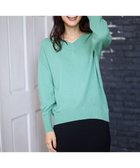 【エニー/ANY】の【手洗い可】イタリーヤーンウールカシミヤミックスVネックプルオーバー 人気、トレンドファッション・服の通販 founy(ファニー) ファッション Fashion レディースファッション Fashion for Women トップス・カットソー Cut & Sew Tops ニット Knit Tops & Sweaters カジュアルプルオーバー・ニットトップス Pullovers & Knit Tops / Casual Pullovers Vネックトップス V-Neck Tops / V-Cut Neckline Shirts おすすめ Recommended / Our Picks イタリア Italy インナー Innerwear カットソー Cut and Sewn Top スリーブ Sleeve, Long Sleeve / Short Sleeve セーター Sweater, Knitwear ベスト Vest, Waistcoat ラウンド Round, Round Neck A/W・秋冬 Autumn/Winter thumbnail ミント|ID: prp329100004862634 ipo3291000000036116642