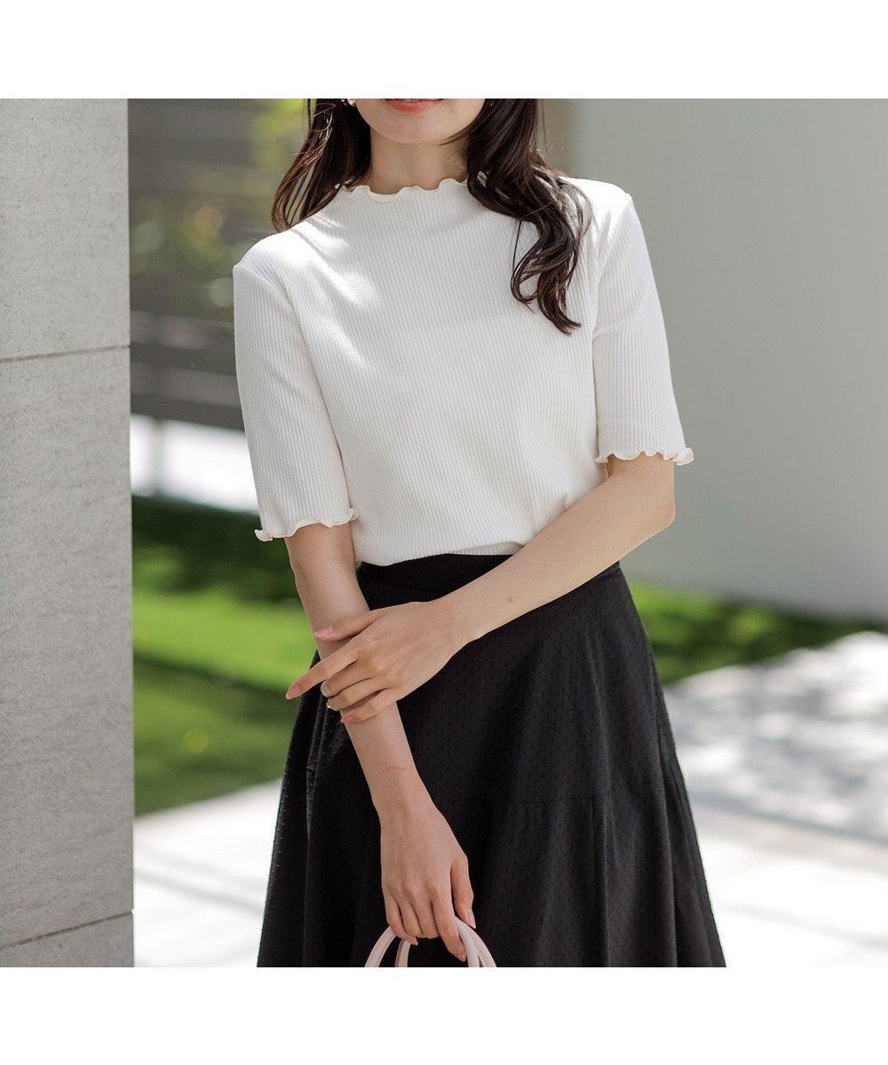 【エニィ スィス/any SiS】の【UVケア・接触冷感】キシリトール加工冷感 カットソー インテリア・キッズ・メンズ・レディースファッション・服の通販 founy(ファニー) 　ファッション　Fashion　レディースファッション　Fashion for Women　トップス・カットソー　Cut & Sew Tops　シャツ・ブラウス・オフィスカジュアル　Elegant Blouses & Button-Ups　ロングTシャツ・Tシャツ　Longline T-Shirts & Tees　カットソー・ベーシックTシャツ　Cut-and-Sewn Tops / Stretch Tees & Basics　おすすめ　Recommended / Our Picks　インナー　Innerwear　カットソー　Cut and Sewn Top　キャミソール　Camisole, Spaghetti Strap Top　ストレッチ　Stretch, Stretchy Fabric　夏　Summer　春　Spring　S/S・春夏　SS, Spring/Summer, Warm Season　オフ|ID: prp329100004862637 ipo3291000000036116707