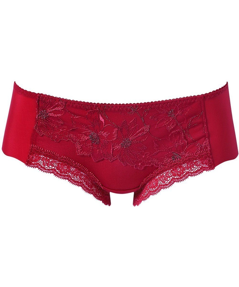 【ワコール/WACOAL】のボーイレングス ショーツ 【ハグするブラ】 BXB478とペア はきこみ丈あさめ アウターにひびきにくい(後ろ裾) レディース PXB678 /ワコール インテリア・キッズ・メンズ・レディースファッション・服の通販 founy(ファニー) 　ファッション　Fashion　レディースファッション　Fashion for Women　アウター　Coat / Outerwear Collection　なめらか　Smooth, Silky Texture　アンダー　Underwear Essentials　ガーデン　Garden, Gardening　コンパクト　Compact, Small Size　ショーツ　Shorts, Short Pants　スウィート　Sweet, Cute Style　ストレッチ　Stretch, Stretchy Fabric　フィット　Fit, Slim Fit　フラット　Flat, Flat Shoes　フラワー　Flower, Floral　フロント　Front, Front Design　レース　Lace, Lace Fabric　レッド|ID: prp329100004862642 ipo3291000000036116833