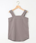 【組曲/KUMIKYOKU】のストレッチ スクエアタンク 人気、トレンドファッション・服の通販 founy(ファニー) ファッション Fashion レディースファッション Fashion for Women トップス・カットソー Cut & Sew Tops インナー Innerwear 抗菌 Antibacterial, Bacteria-Resistant シルケット Silket, Silky Cotton スクエア Square, Square Shape ストレッチ Stretch, Stretchy Fabric タンク Tank Top, Sleeveless Top 人気 Popular, Best Seller A/W・秋冬 Autumn/Winter S/S・春夏 SS, Spring/Summer, Warm Season 夏 Summer thumbnail ブラウン系|ID: prp329100004862643 ipo3291000000036116862