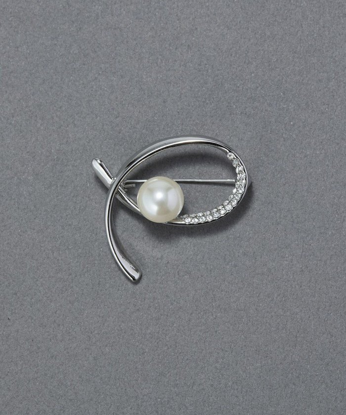 【フィービィー/phoebe】のクロスカーブパールビジューブローチ シルバー インテリア・キッズ・メンズ・レディースファッション・服の通販 founy(ファニー) https://founy.com/ ファッション Fashion レディースファッション Fashion for Women アクセサリー Fashion Accessories エレガント 上品 Elegant シルバー Silver, Metallic Silver ジャケット Jacket, Outerwear セレモニー Ceremony ドレス Dress, One-Piece パール Pearl, Pearl Accent ビジネス 仕事 通勤 Business / Work / Commuting フォーマル Formal, Dressy ブローチ Brooch, Pin Brooch |ID: prp329100004862645 ipo3291000000036116928