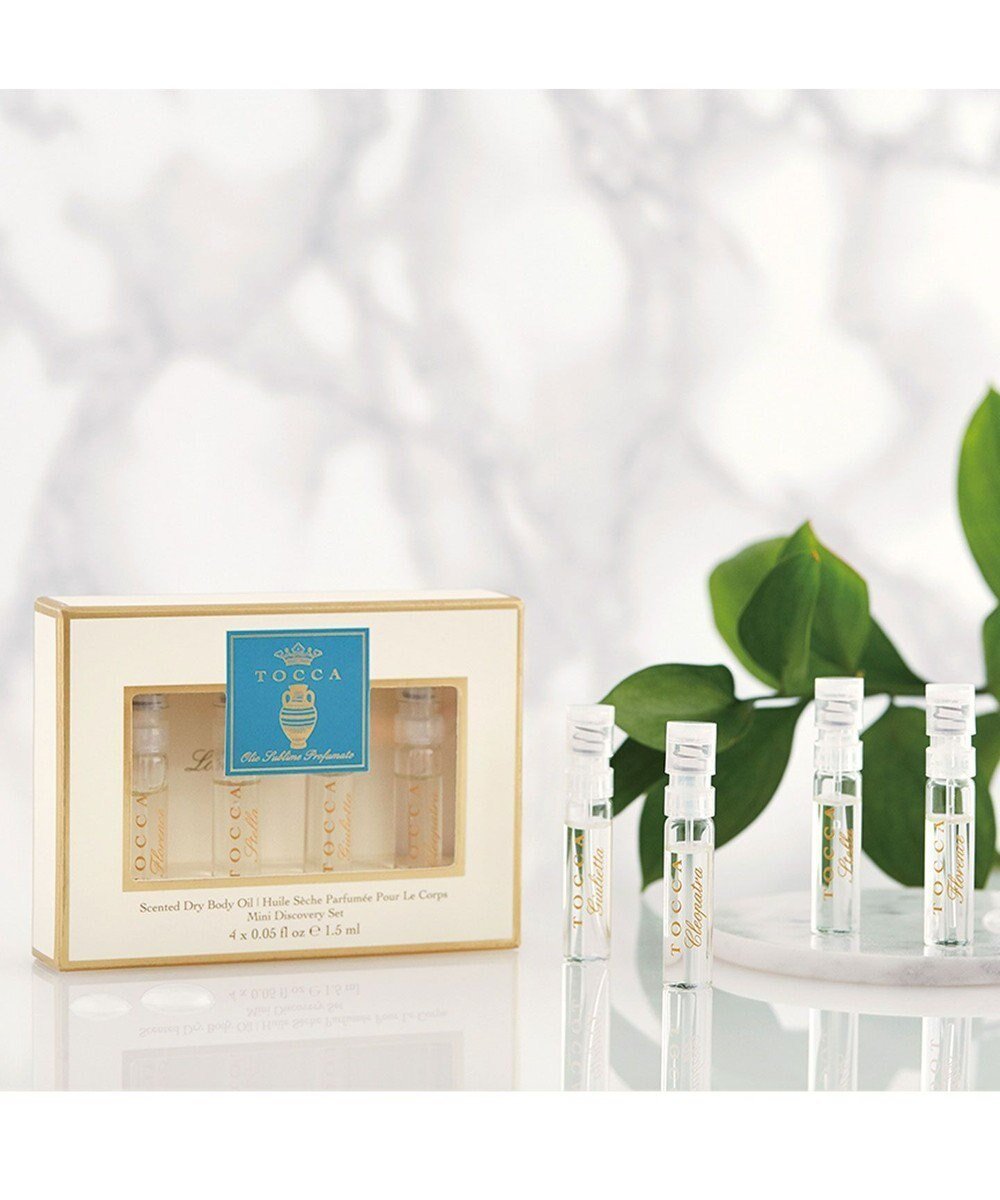 【トッカ/TOCCA】のDRY BODY OIL MINI DISCOVER ミニボディーオイル インテリア・キッズ・メンズ・レディースファッション・服の通販 founy(ファニー) ファッション Fashion レディースファッション Fashion for Women イタリア Italy オイル Body Oil オレンジ Orange キャップ Cap, Baseball Cap 女優 Actress Style, Celebrity Inspired チューリップ Tube, Tube Top エレガント 上品 Elegant ゴールド系|ID: prp329100004862650 ipo3291000000036116985