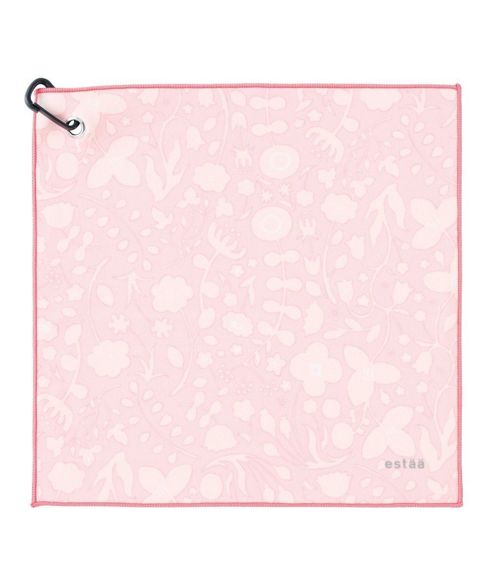 【ムーンバット/MOONBAT】のエスタ (estaa) くっつきタオル スモールガーデン インテリア・キッズ・メンズ・レディースファッション・服の通販 founy(ファニー) 　ファッション　Fashion　レディースファッション　Fashion for Women　ミニ財布・二つ折り財布　Wallets & Card Cases　カラフル　Colorful Design　ガーデン　Garden, Gardening　タオル　Towel, Bath Towel　ハンカチ　Handkerchief, Hanky　ハンド　Hand, Handmade　バンダナ　Bandana, Head Scarf　ポーチ　Pouch, Small Case　傘　Umbrella, Parasol　吸水　Absorbent, Quick-Dry　財布　Wallet, Purse　ペールピンク|ID: prp329100004862668 ipo3291000000036117435