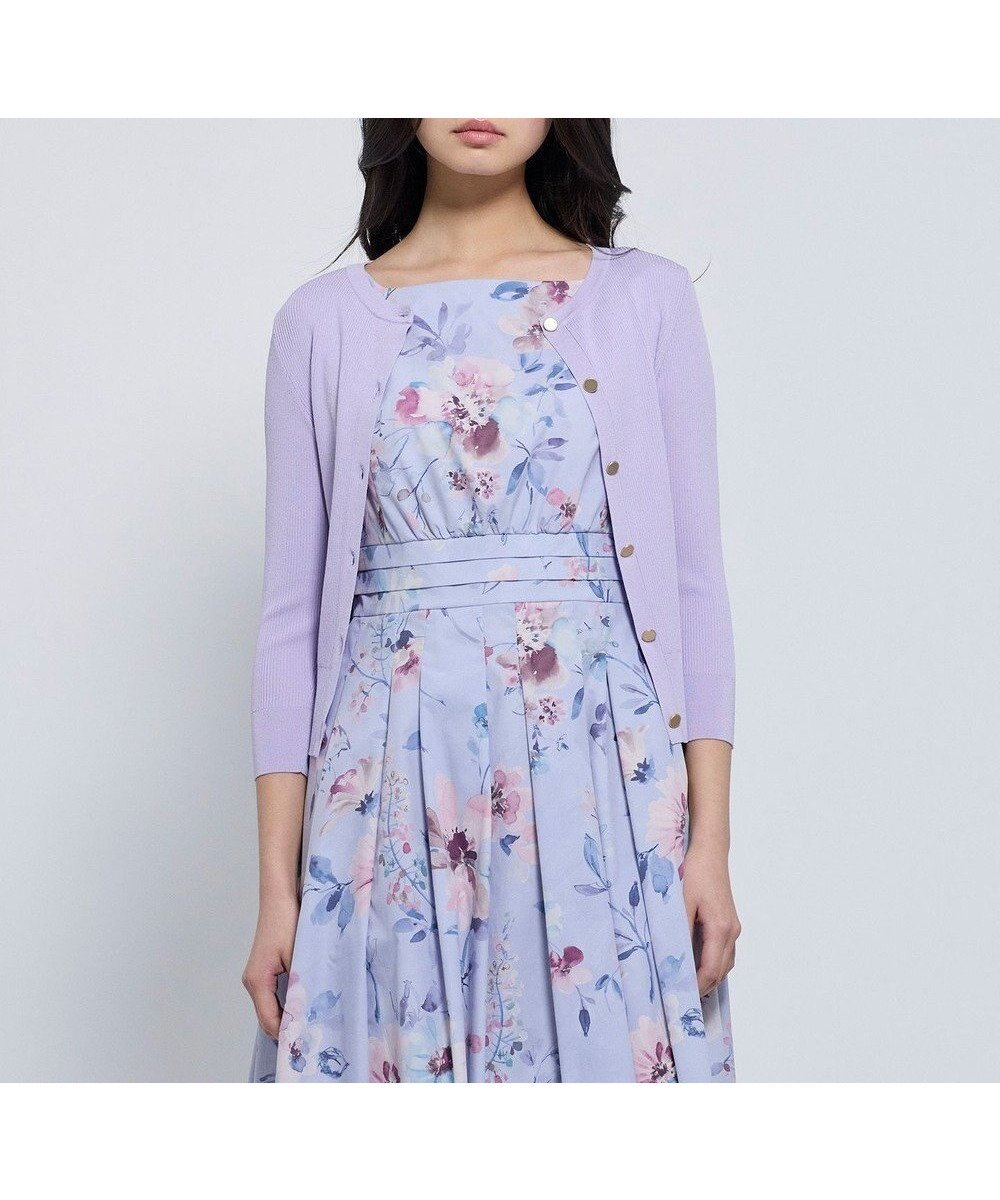 【トッカ/TOCCA】のSPRING TIME カーディガン インテリア・キッズ・メンズ・レディースファッション・服の通販 founy(ファニー) 　ファッション　Fashion　レディースファッション　Fashion for Women　トップス・カットソー　Cut & Sew Tops　カーディガン・羽織り　Layered Style Cardigans　イエロー　Yellow　インナー　Innerwear　春　Spring　カーディガン　Cardigan, Knitwear　コンパクト　Compact, Small Size　シンプル　Simple, Minimal　スプリング　Spring, Spring Collection　ドレープ　Drape, Draping Fabric　なめらか　Smooth, Silky Texture　人気　Popular, Best Seller　フィット　Fit, Slim Fit　フロント　Front, Front Design　ラベンダー　Lavender　リブニット　Rib Knit, Ribbed Knit　A/W・秋冬　Autumn/Winter　S/S・春夏　SS, Spring/Summer, Warm Season　おすすめ　Recommended / Our Picks　夏　Summer　エレガント 上品　Elegant　2026年　2026　ライラック系|ID: prp329100004862679 ipo3291000000036117630