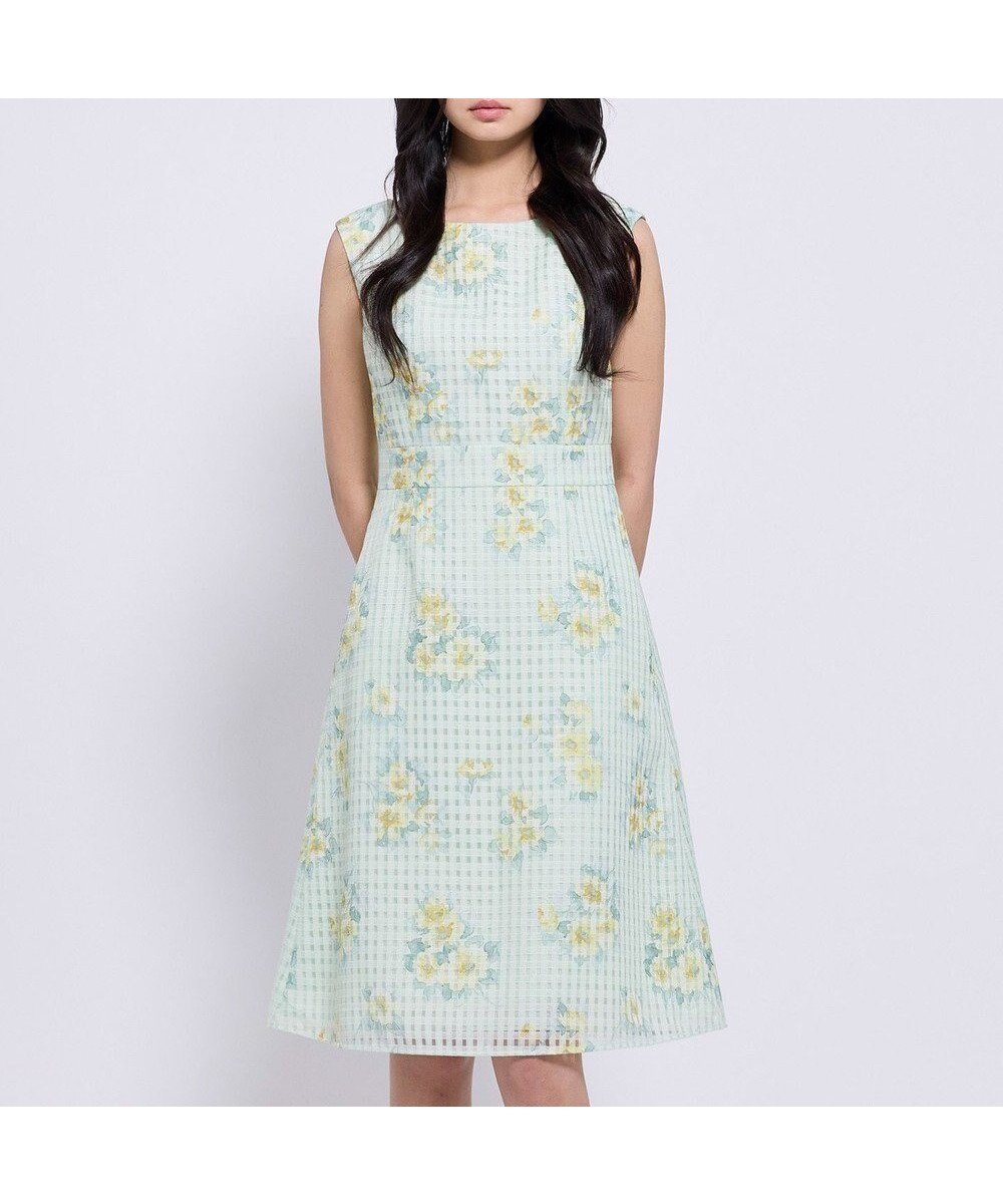 【トッカ/TOCCA】のYOUR BLOOM ドレス インテリア・キッズ・メンズ・レディースファッション・服の通販 founy(ファニー) 　ファッション　Fashion　レディースファッション　Fashion for Women　ワンピース　Dresses　フォーマル・パーティードレス・結婚式用ドレス　Elegant & Casual Dresses　2026年　2026　シンプル　Simple, Minimal　ドレス　Dress, One-Piece　ノースリーブ　Sleeveless, No-Sleeve　フェミニン　Feminine, Girly　フラワー　Flower, Floral　プリント　Print, Printed Pattern　ラウンド　Round, Round Neck　エレガント 上品　Elegant　夏　Summer　春　Spring　S/S・春夏　SS, Spring/Summer, Warm Season　A/W・秋冬　Autumn/Winter　ライトグリーン系5|ID: prp329100004862681 ipo3291000000036117658