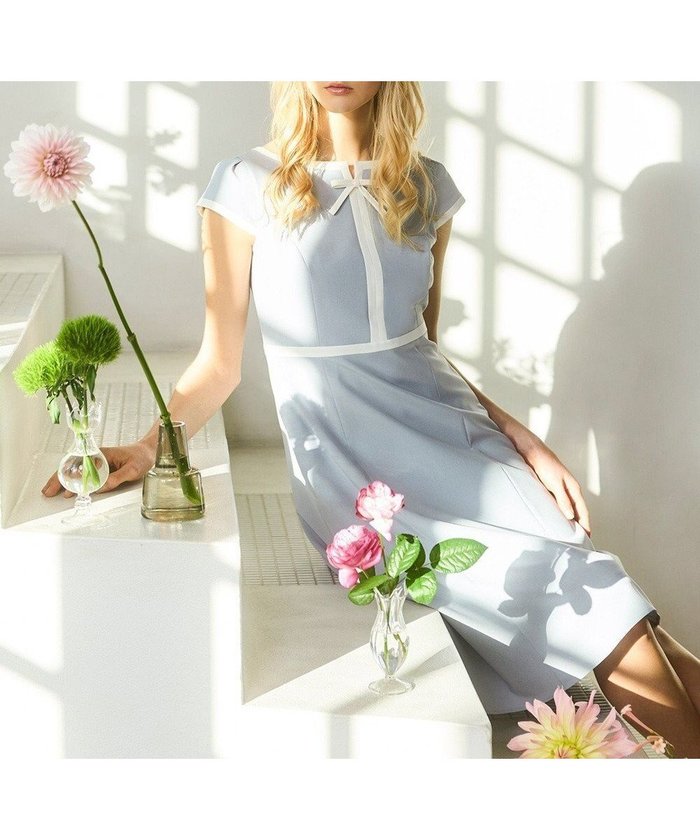 【トッカ/TOCCA】の【00サイズあり】RIBBON DUO ドレス インテリア・キッズ・メンズ・レディースファッション・服の通販 founy(ファニー) https://founy.com/ ファッション Fashion レディースファッション Fashion for Women ワンピース Dresses フォーマル・パーティードレス・結婚式用ドレス Elegant & Casual Dresses ドレス Dress, One-Piece フレア Flare, Flared フロント Front, Front Design メランジ Melange, Mixed Yarn リボン Ribbon, Bow A/W・秋冬 Autumn/Winter S/S・春夏 SS, Spring/Summer, Warm Season おすすめ Recommended / Our Picks 夏 Summer エレガント 上品 Elegant ビジネス 仕事 通勤 Business / Work / Commuting 2026年 2026 |ID: prp329100004862684 ipo3291000000036117697