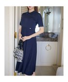 【トッカ/TOCCA】の【WEB限定・鈴木ゆうかさん着用】HONEYCOMB MESH KNIT ニットドレス ネイビー系|ID: prp329100004862687 ipo3291000000036289837