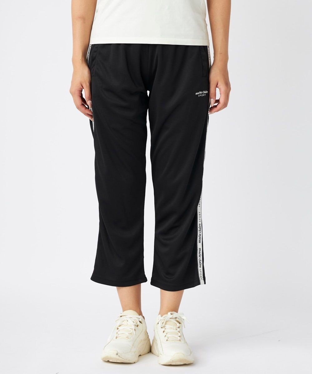 【その他のブランド/Other】の【Marie claire sports】ロゴテープパンツ62丈 人気、トレンドファッション・服の通販 founy(ファニー) 　ファッション　Fashion　レディースファッション　Fashion for Women　パンツ　Pants & Trousers　春　Spring　シンプル　Simple, Minimal　ドローコード　Drawcord, Drawstring Cord　人気　Popular, Best Seller　フィット　Fit, Slim Fit　フランス　France, French　ポケット　Pocket, Pocket Detail　ロング　Long, Long-Length　S/S・春夏　SS, Spring/Summer, Warm Season　夏　Summer　ゴルフ　Golf　 other-1|ID: prp329100004862690 ipo3291000000036117778