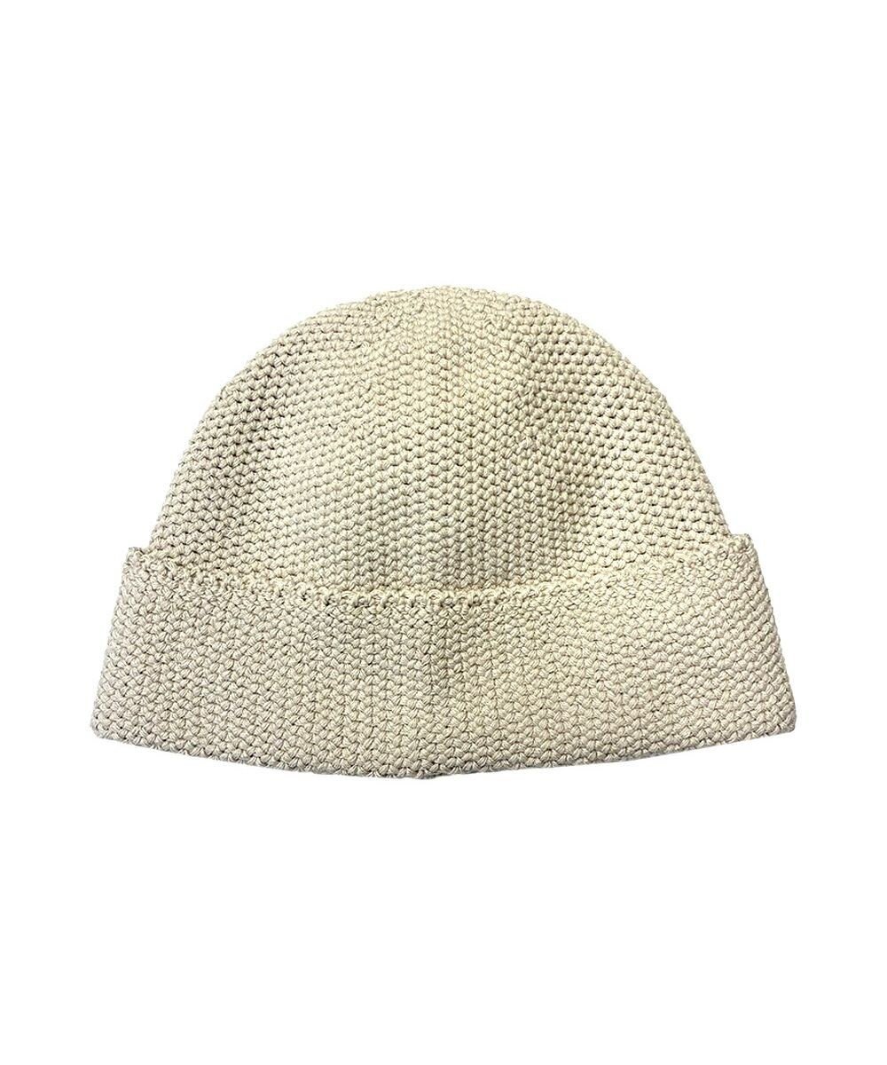 【林八百吉商店/HAYASHIYAOKICHI】のun chapeau コットンワッチ インテリア・キッズ・メンズ・レディースファッション・服の通販 founy(ファニー) ファッション Fashion レディースファッション Fashion for Women トップス・カットソー Cut & Sew Tops ニット Knit Tops & Sweaters キャップ&ハット Hats & Caps キャップ Cap, Baseball Cap シンプル Simple, Minimal 帽子 Hat, Headwear アイボリー|ID: prp329100004862693 ipo3291000000036117822