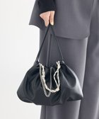 【アースミュージックアンドエコロジー/earth music&ecology】のマルチWAY巾着バッグ 人気、トレンドファッション・服の通販 founy(ファニー) ファッション Fashion レディースファッション Fashion for Women バッグ Bags おすすめ Recommended / Our Picks アクセサリー Fashion Accessories コンパクト Compact, Small Size シンプル Simple, Minimal スマート Smart, Elegant チェーン Chain, Chain Strap フォルム Silhouette, Form ポーチ Pouch, Small Case エレガント 上品 Elegant 巾着 Drawstring Bag, Kinchaku 財布 Wallet, Purse thumbnail Black|ID: prp329100004862696 ipo3291000000036117861